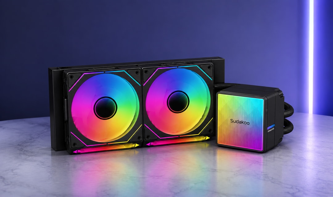 kuuuページ AIO CPU COOLER Sudokoo NEXAURA 240 Black Edition Infinity Mirrors