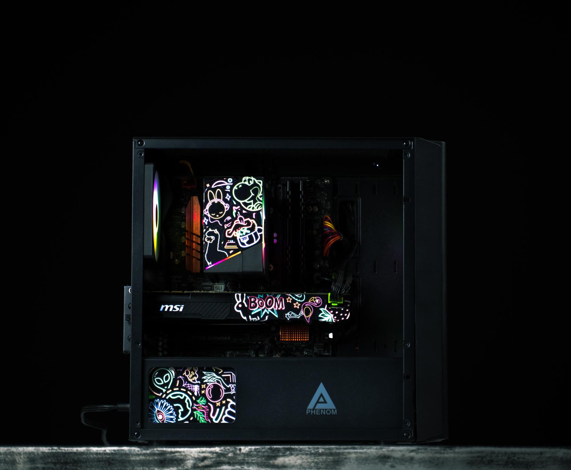 \ SG-02 / GTX 1070 Intel Core i7 6700K 2.2TB 16GB Windows 11 Gaming PC
