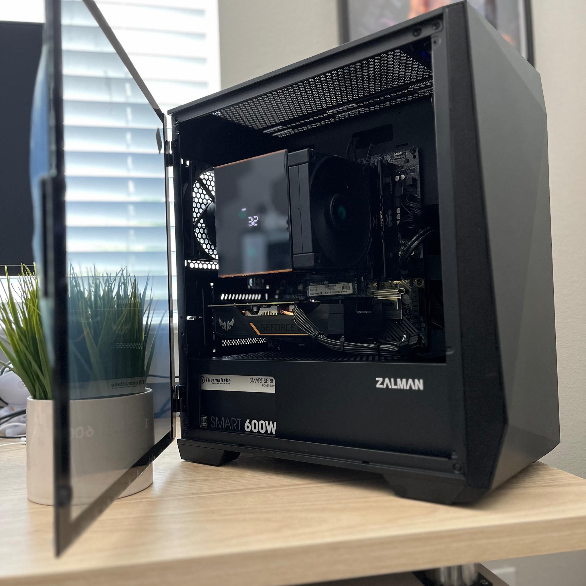 **SUMMER SALE** "PANTHER" CUSTOM PC | RYZEN 5 5500 | GTX 1660 TI | RAM DDR4 16GB | WIN 11 PRO