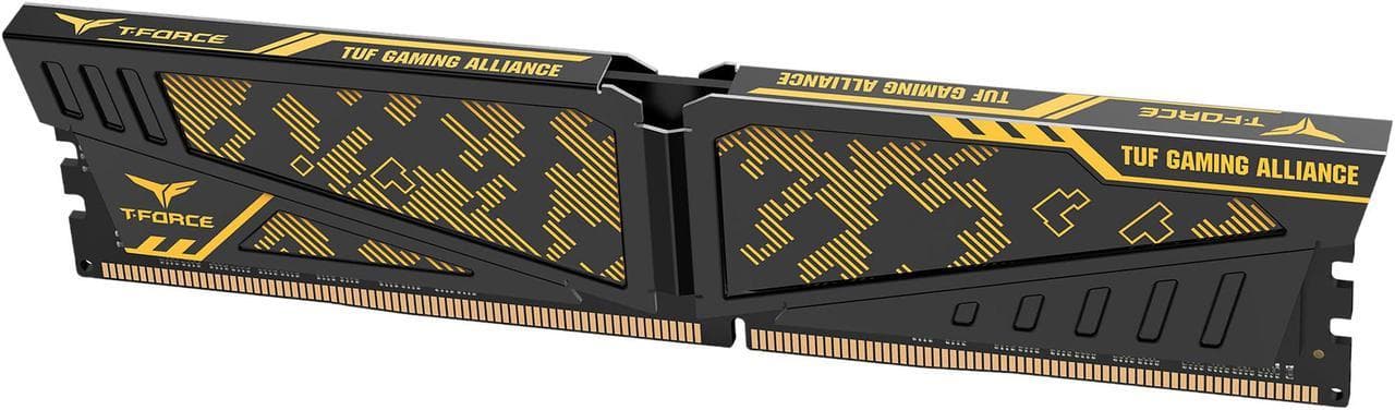 Team T-FORCE VULCAN TUF Gaming Alliance 16GB (2 x 8GB) 288-Pin PC RAM DDR4 3200