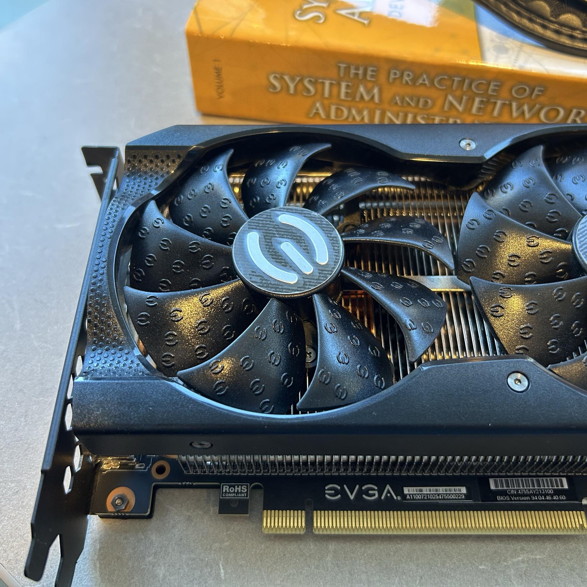 Used - EVGA GeForce RTX 3070 XC3 Ultra Gaming, 08G-P5-3755-KL, 8GB GDDR6