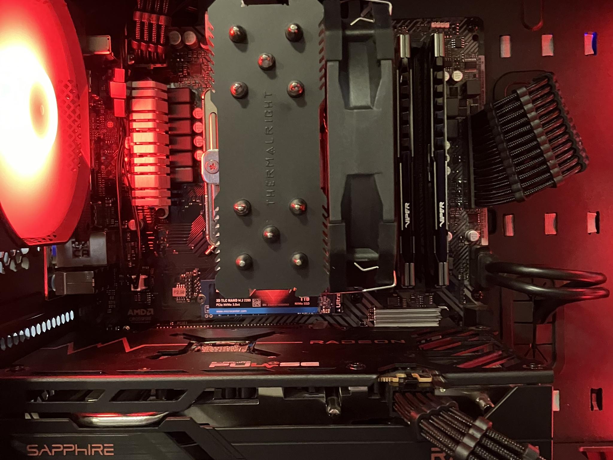 Ryzen 5 5600x and 6600 XT Gaming PC