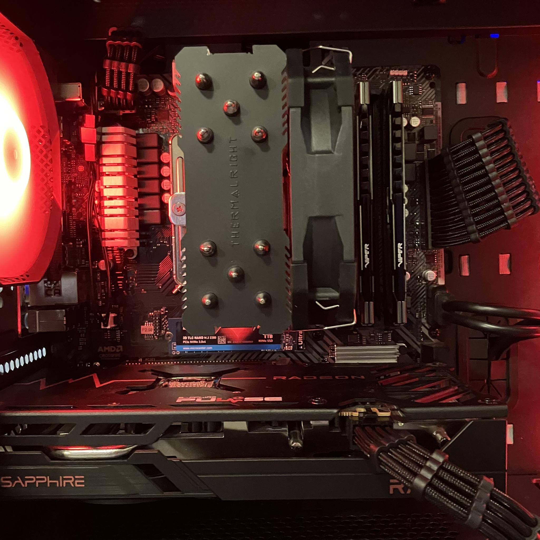 Ryzen 5 5600x and 6600 XT Gaming PC
