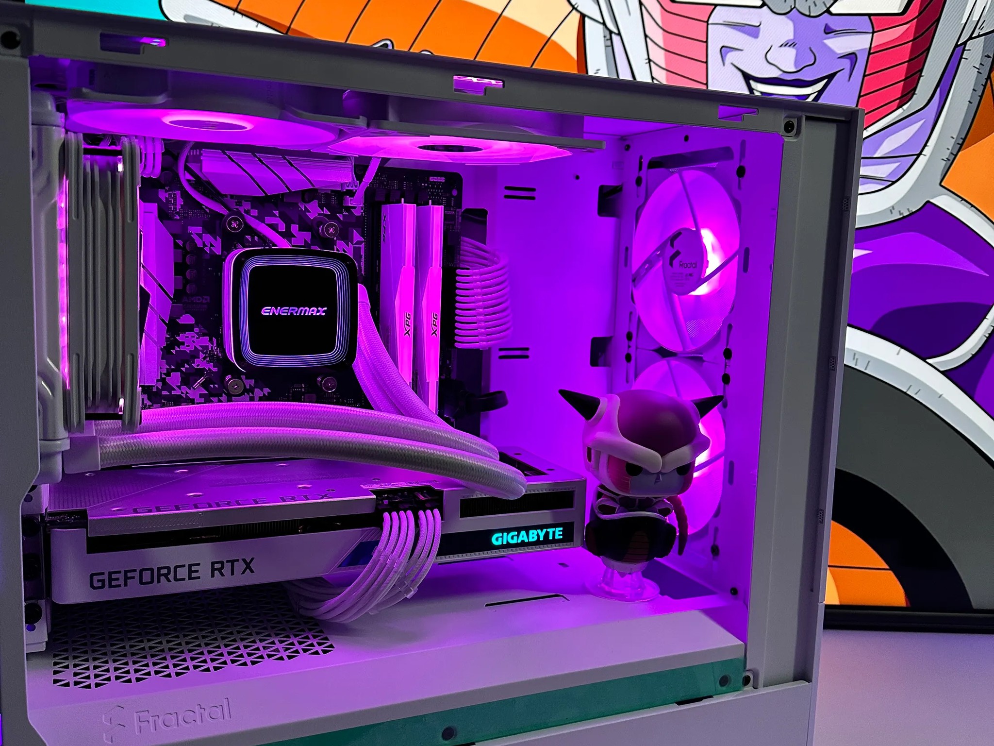 🧊👑Frieza👑🧊-Liquid Cooler Gaming PC-Nvidia RTX 3060 Ti 8GB-AMD Ryzen 5 5600X-16GB DDR4 -1TB NVME