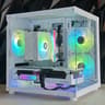 HIGH END RX 9070 XT ALL WHITE CUSTOM GAMING PC!