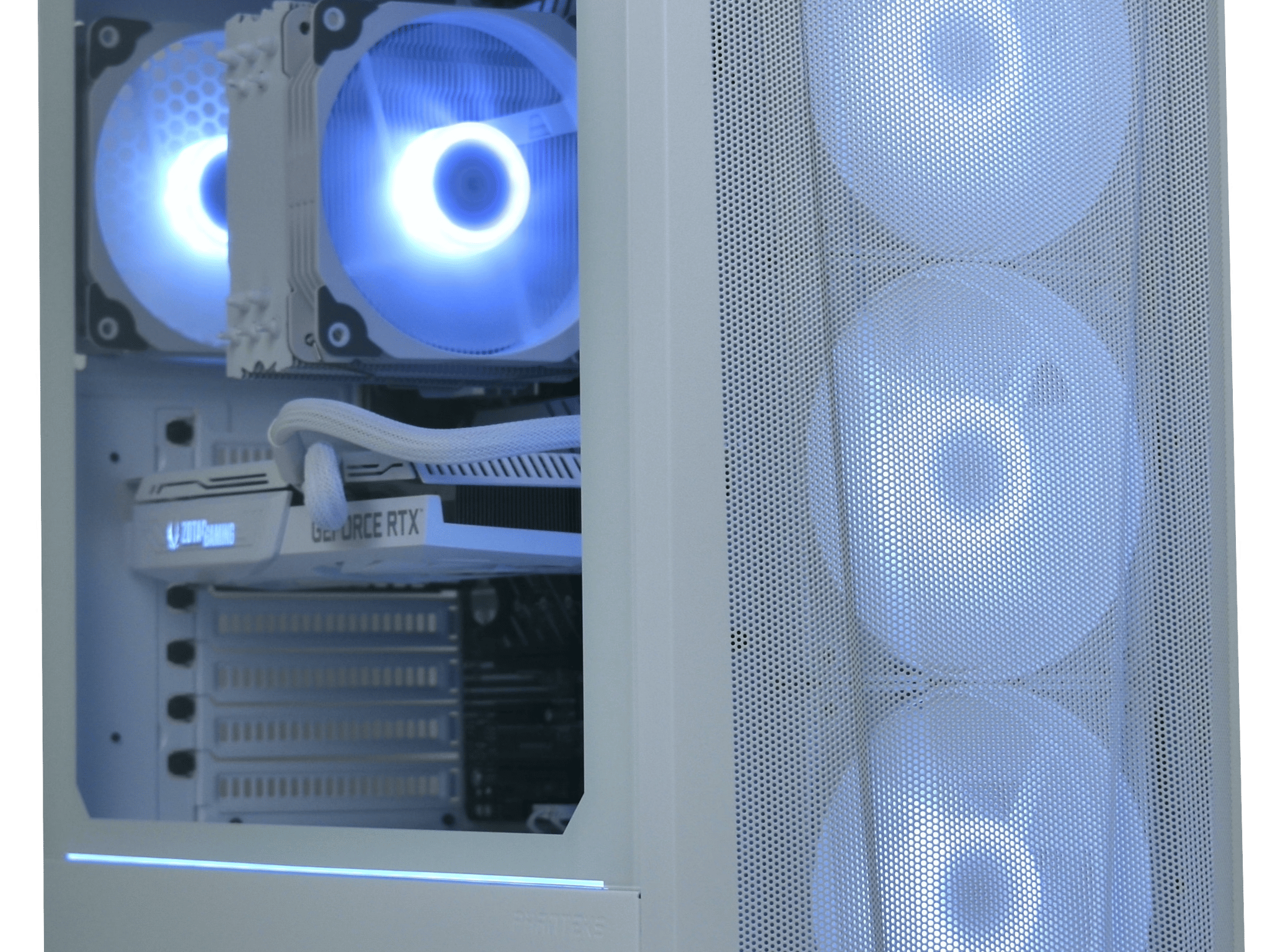 Forge Hercules ❄️ARCTIC WHITE❄️ Gaming PC / RTX 3060ti / Ryzen 5600 / 1TB NVME SSD / 16GB DR4 / WiFi