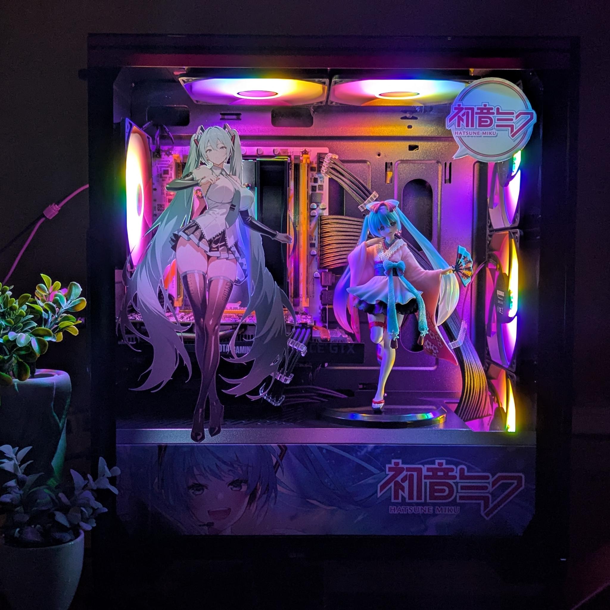The Hatsune Miku | Intel 14-Core CPU + Nvidia GTX 1660 Super GPU | 16GB RAM | 1080p Gaming PC