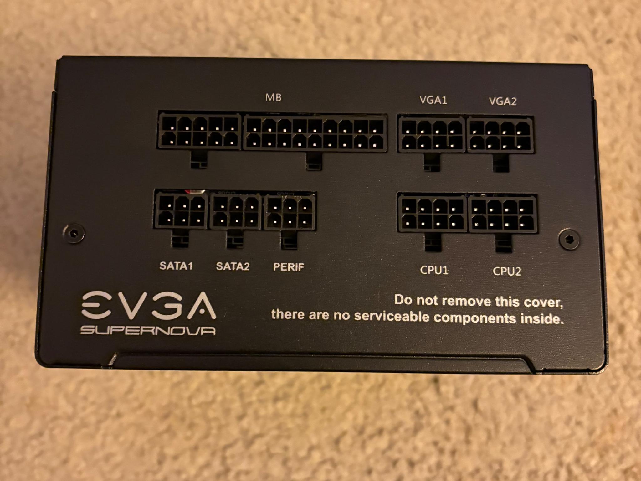 EVGA 750 GT, 80 Plus Gold 750W, Fully Modular, Auto Eco Mode