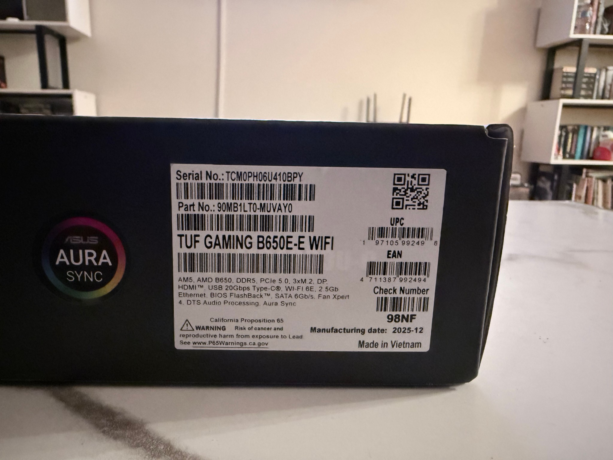 Asus B650E-E WiFi TUF Gaming AM5