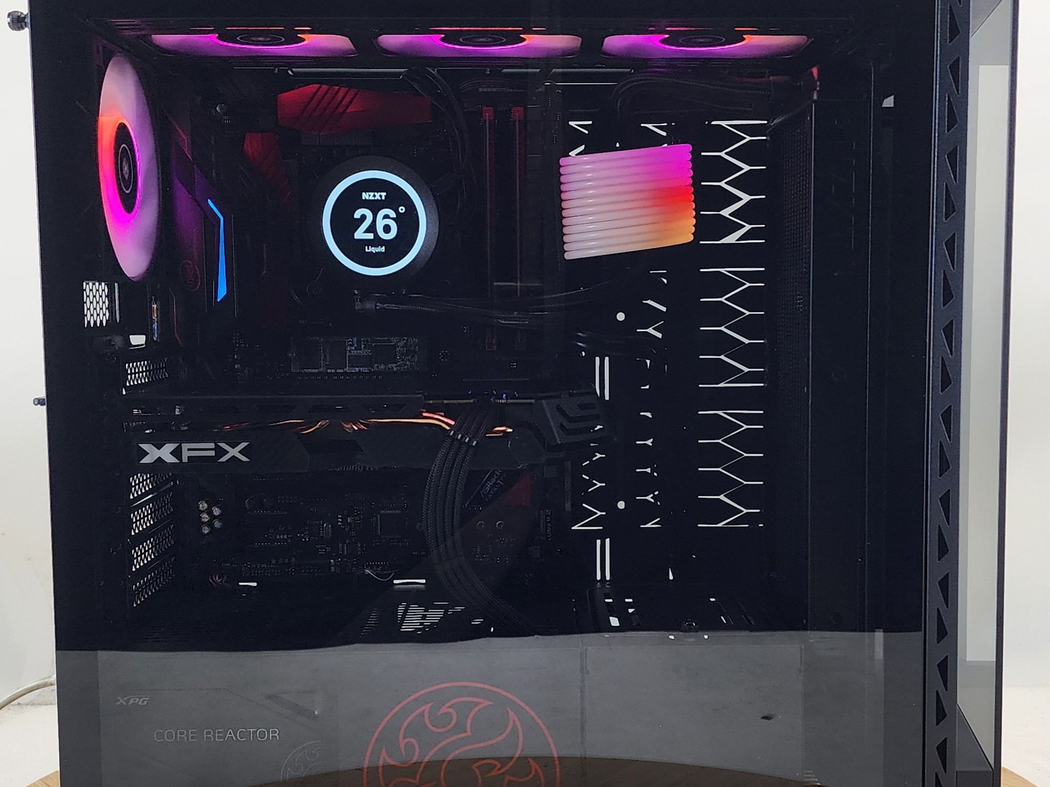 Gaming PC i7-6700K 16GB RAM 256GB SSD RX 580 8GB Windows 11 Computer