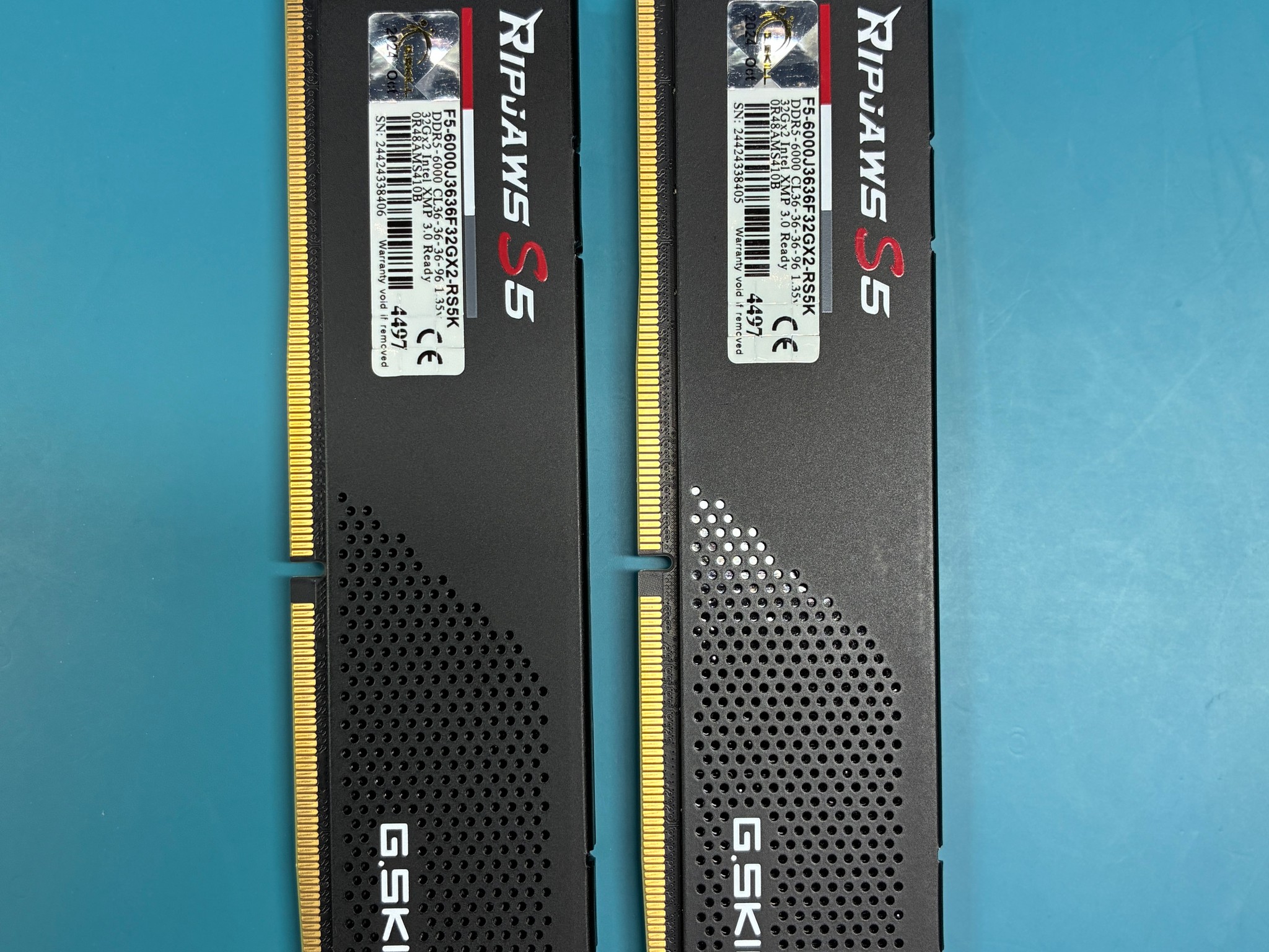 G.SKILL Ripjaws S5 Series DDR5 RAM 64GB kit (Memory)