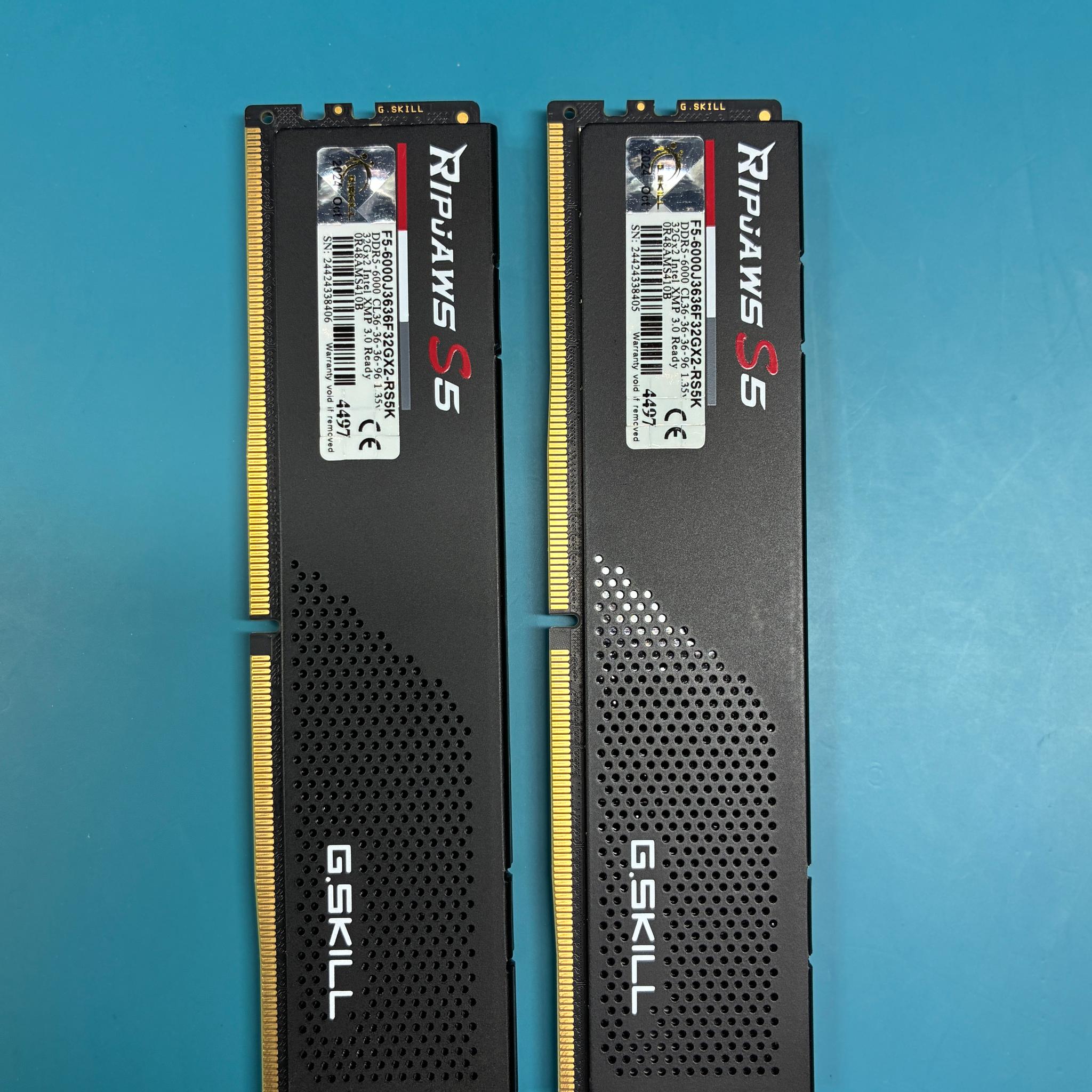 G.SKILL Ripjaws S5 Series DDR5 RAM 64GB kit (Memory)