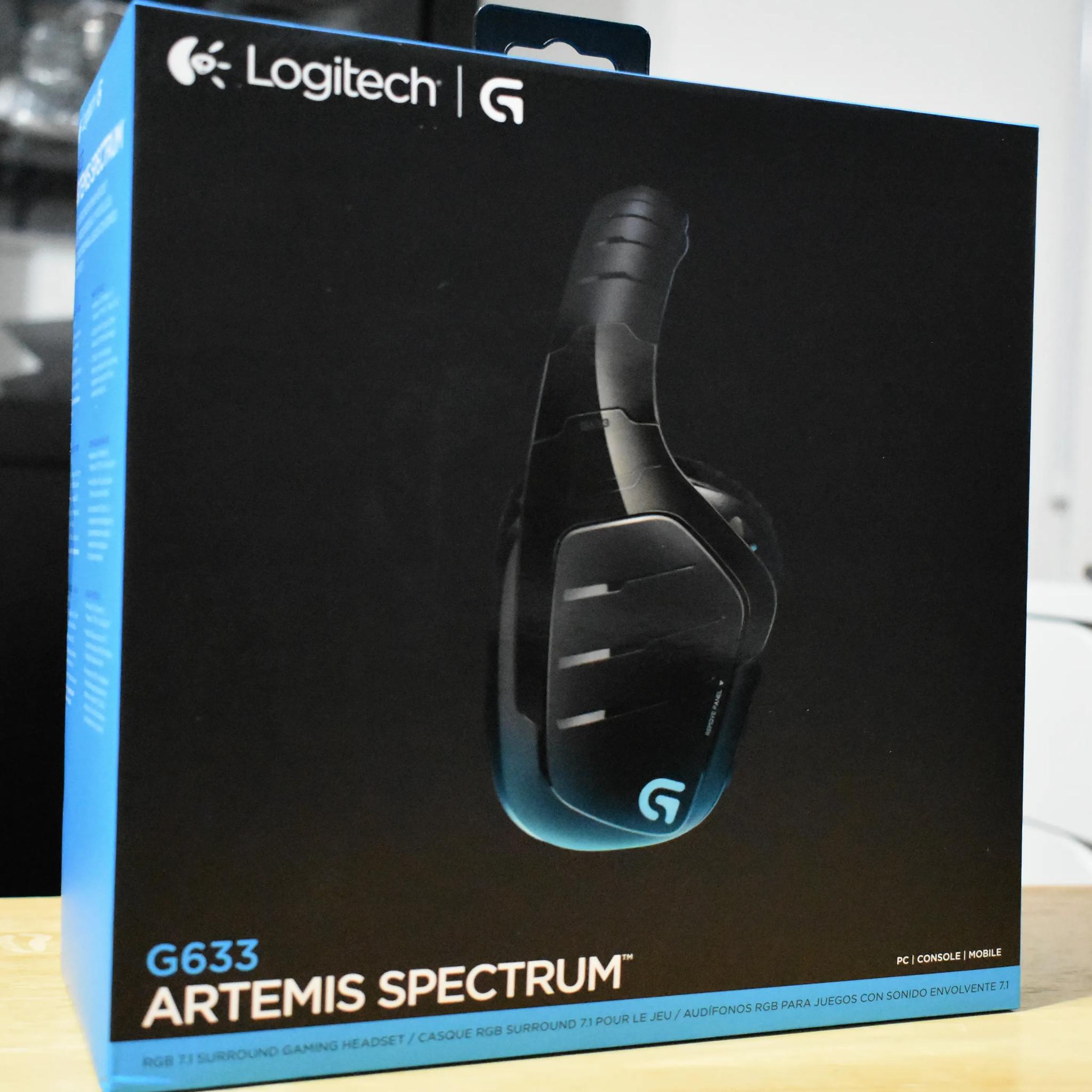 Logitech G633 Artemis Spectrum RGB 7.1 Surround Sound Gaming Wired Headset
