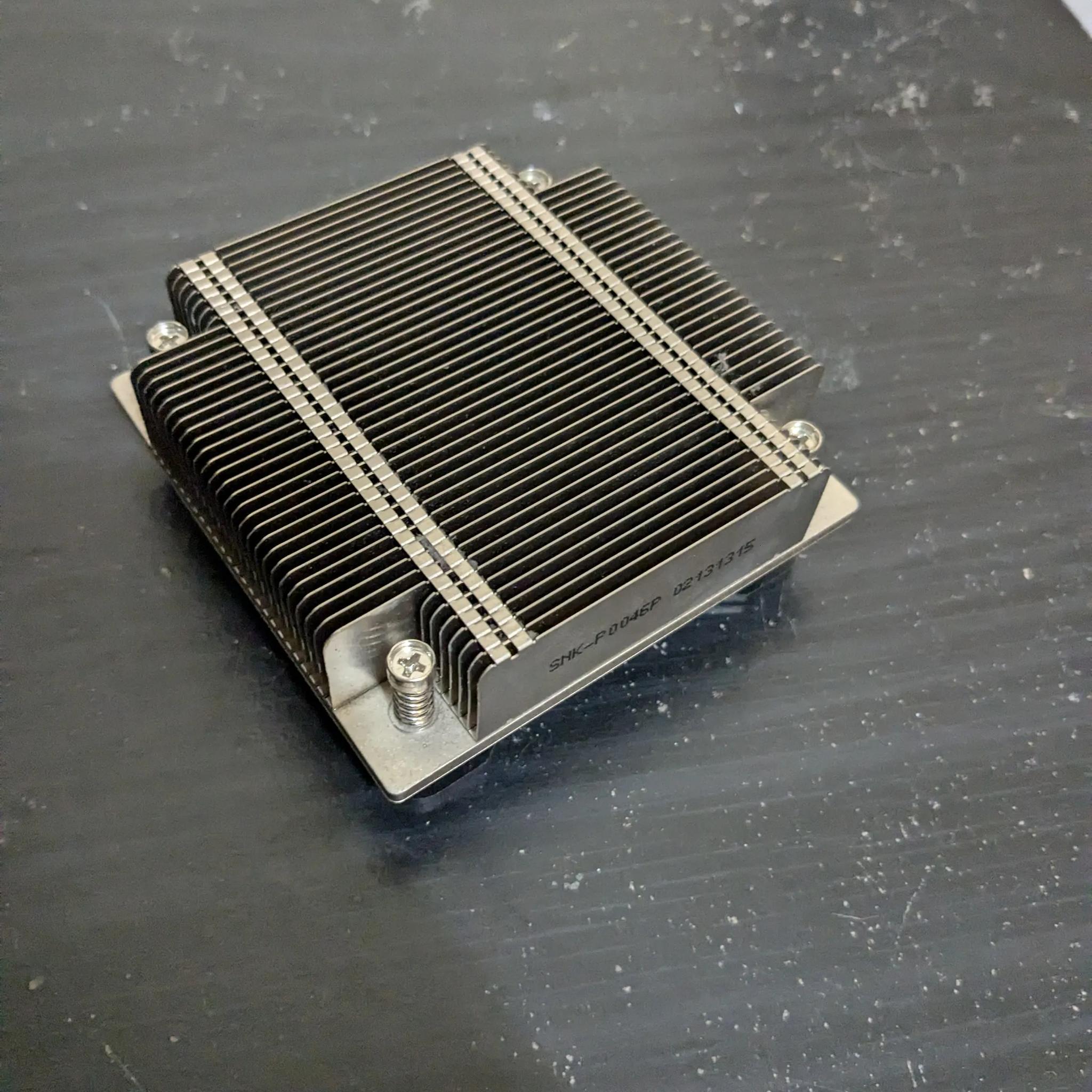 1U Passive Cooler for 1st-9th gen Core I series Pentium Celeron 1151 1150 1156 1155 115x