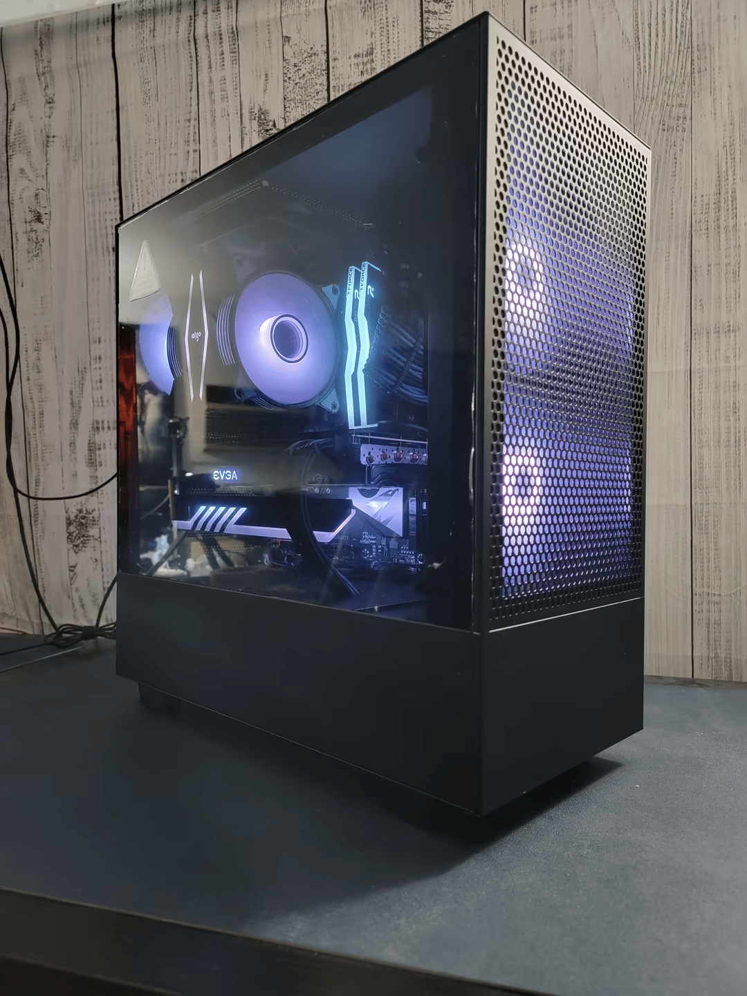 "The Flow" : Custom Gaming PC (5600X, 16gb ddr4, RTX 3060ti, 1tb NVME + 2tb HDD)