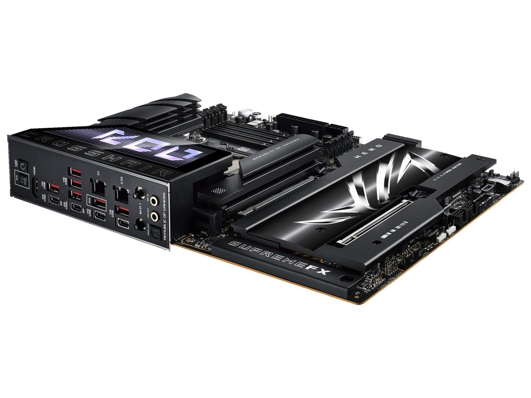 ASUS ROG CROSSHAIR X870E HERO AM5 DDR5 ATX Motherboard - Open Box Board Only