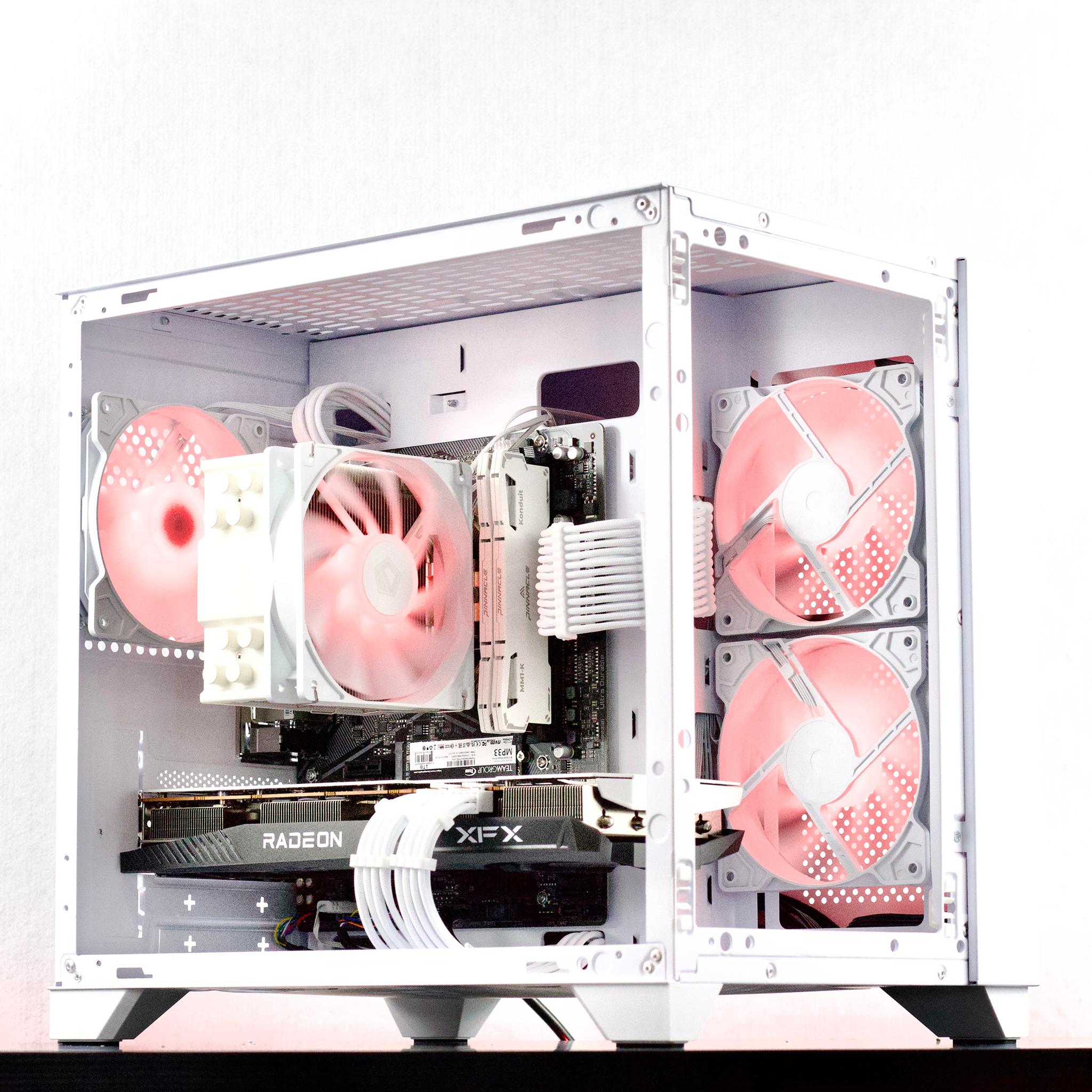 🐻‍❄️🤍☃️ Gaming PC - RX 6700 10G ❄️ Ryzen 5 3600 ❄️ 16GB DDR4 ❄️ 1TB NVMe SSD