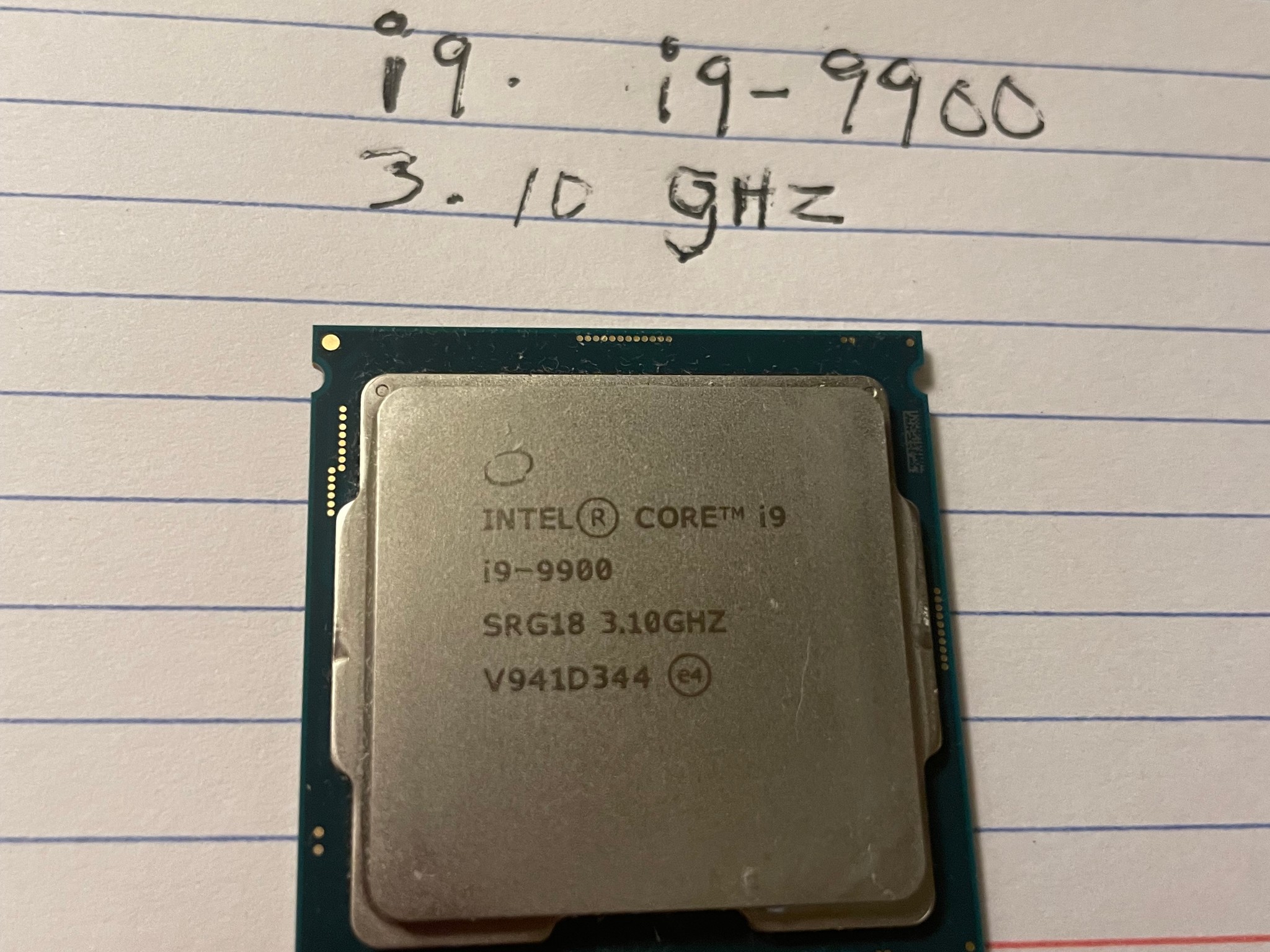 Intel Core i9-9900