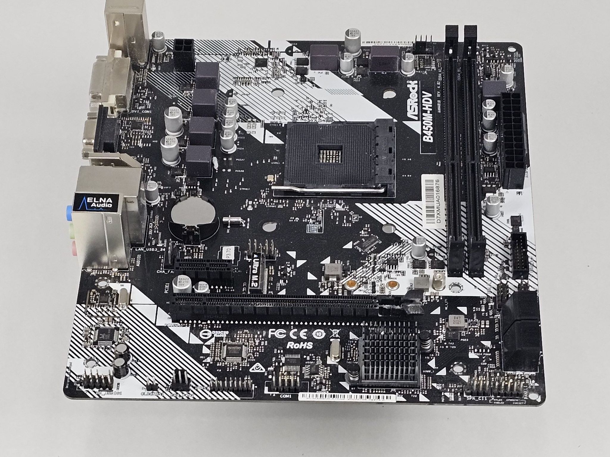 ASRock B450M-HDV AMD AM4 DDR4 mATX Motherboard