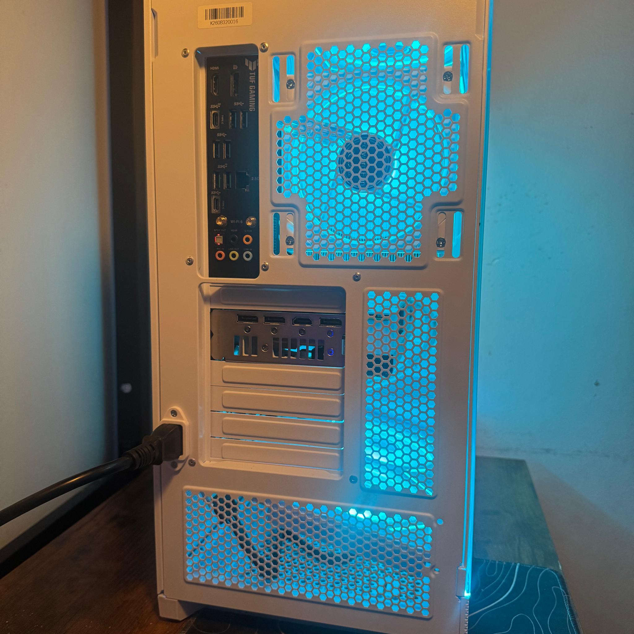 🤍 Whiteout 1440p Gaming PC 🤍 - i5 12600KF | RTX 4070 12GB | 32GB DDR4 3200 | 1TB Gen4 SSD