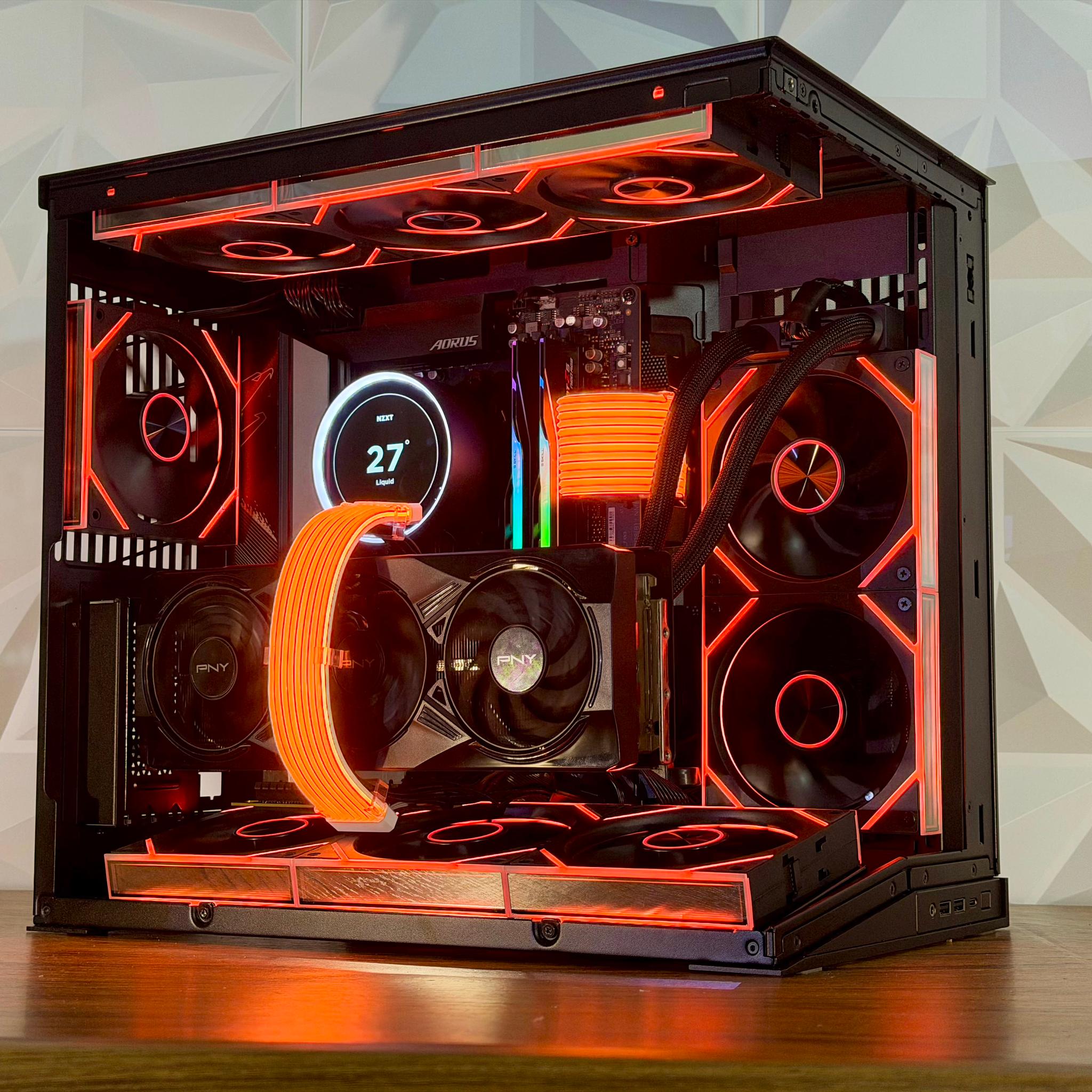 🌑✨RTX 5070 Ti | 9800x3d| 32GB RGB DDR5 | 2TB NVMe | Windows 11 Pro🌑✨"ECLIPSE PRISM” Gaming PC