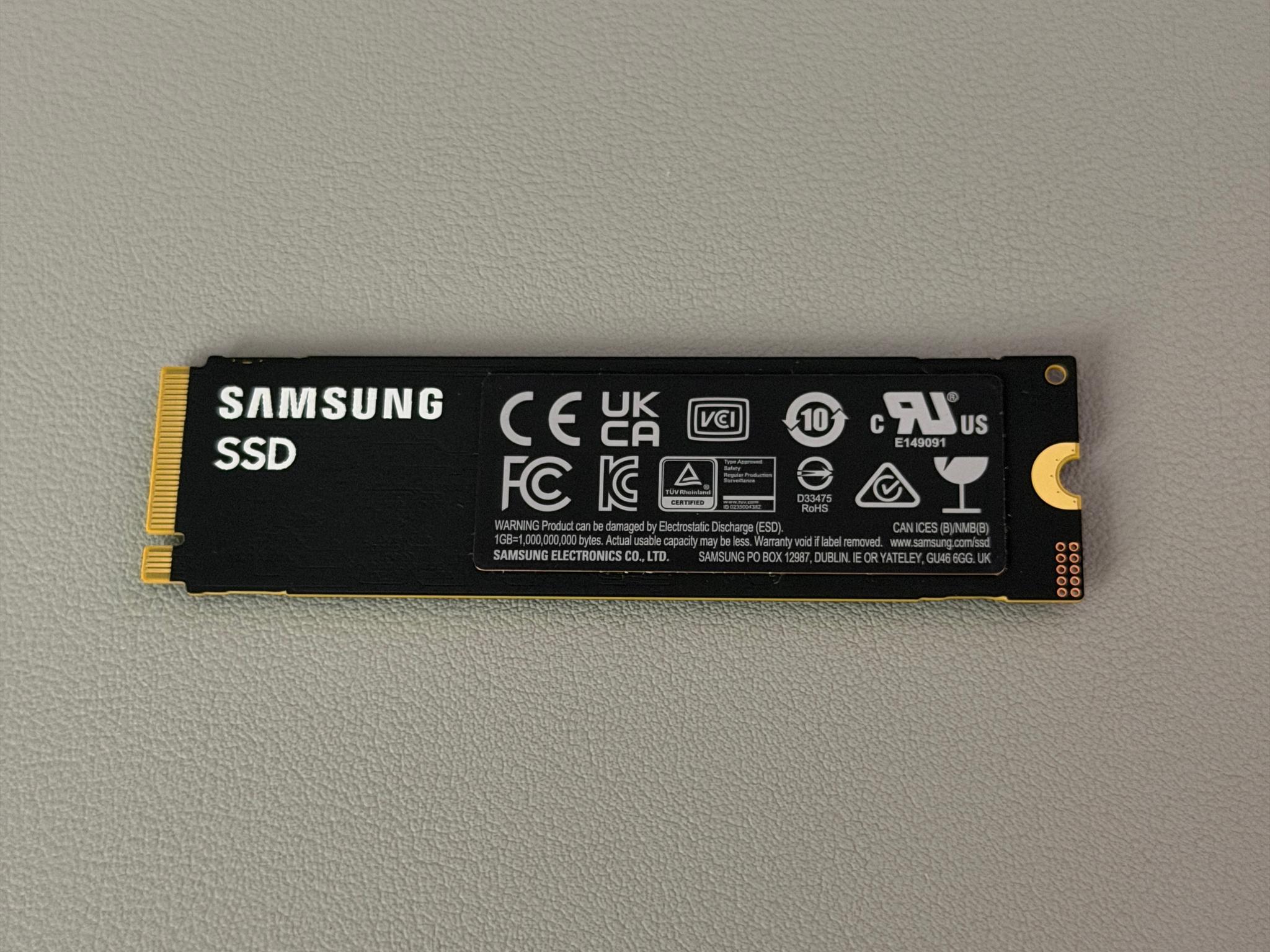 4TB Samsung 9100 Pro SSD