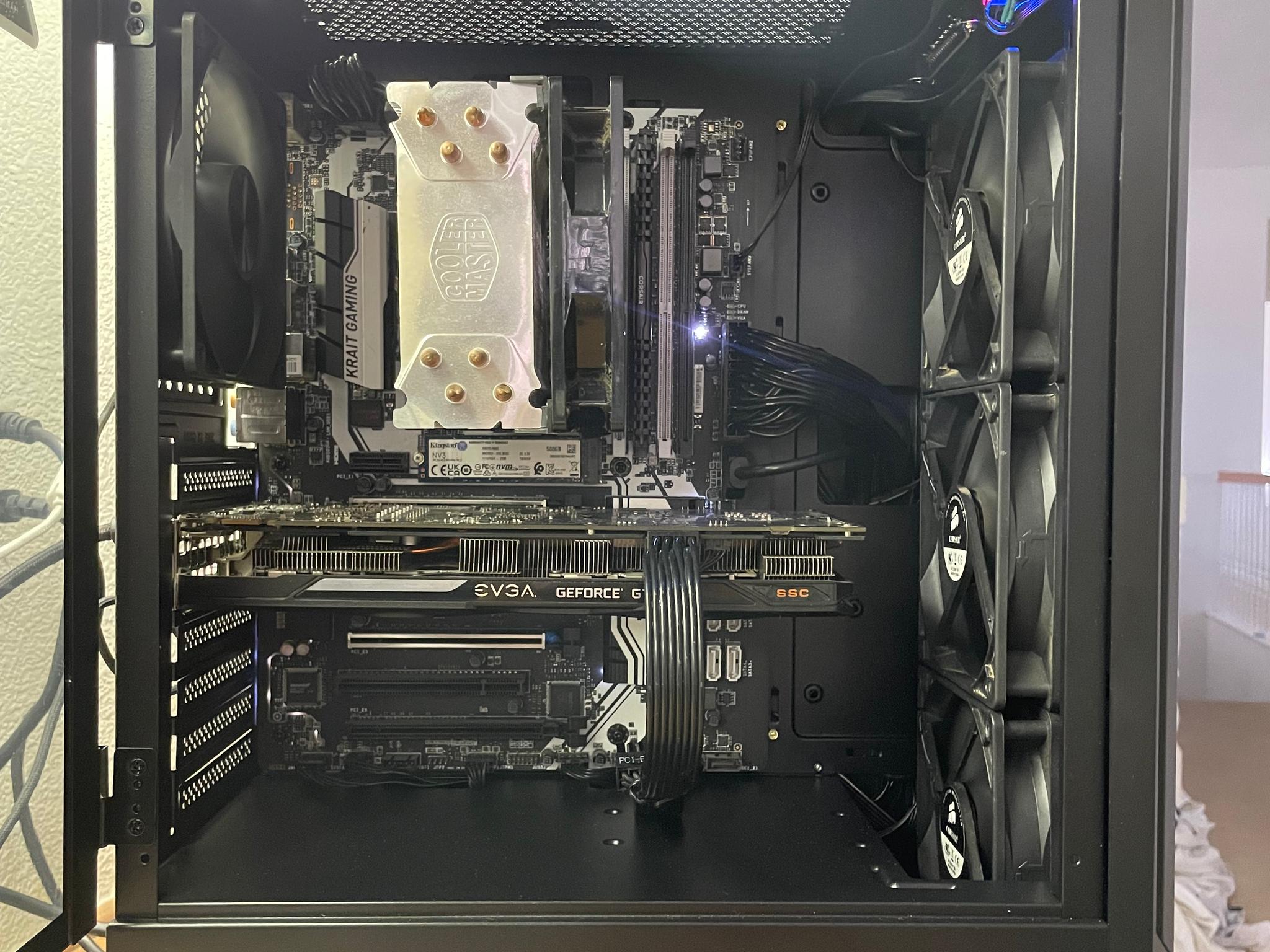 🖤 “Blackout”🌟 custom PC -i5-960-8GB