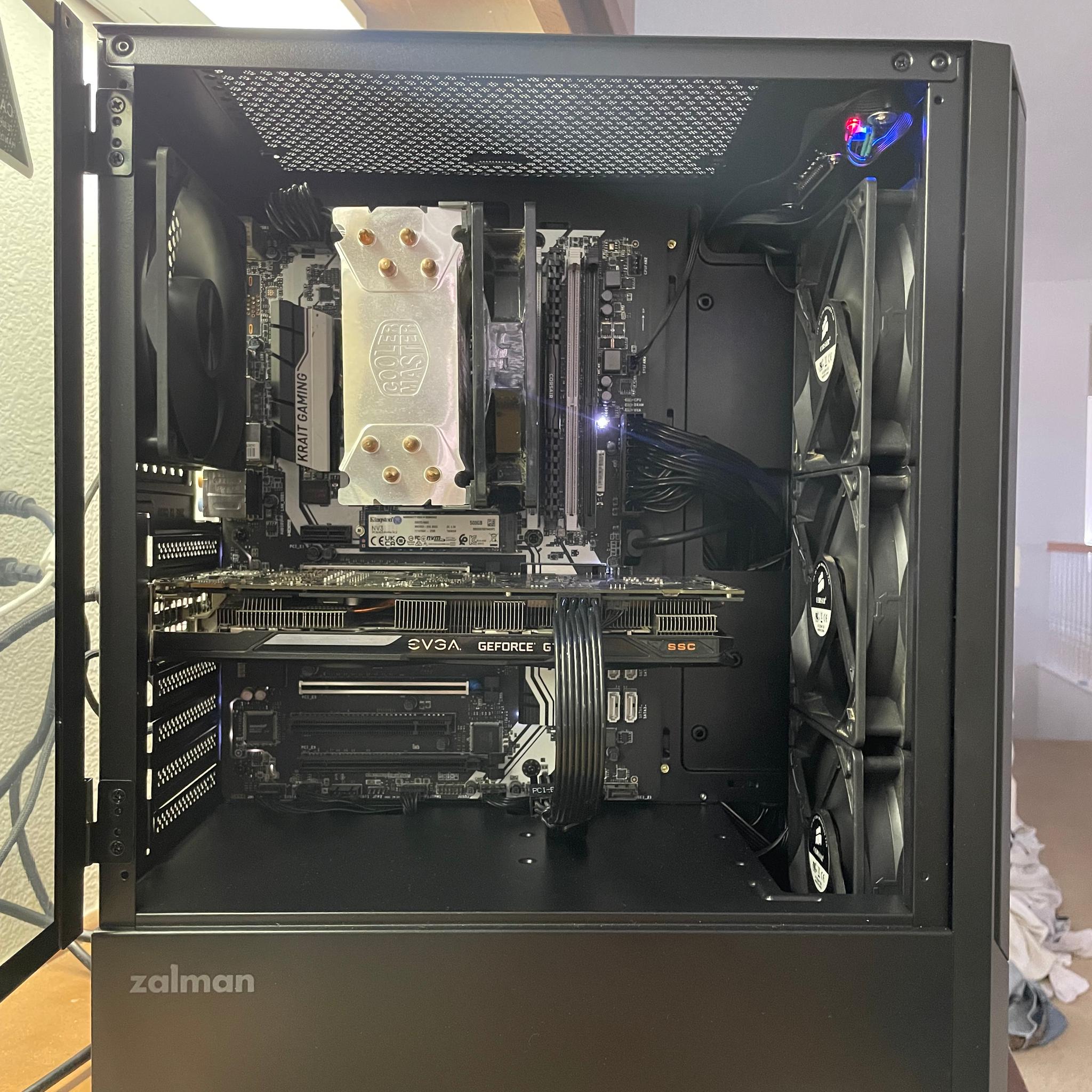 🖤 “Blackout”🌟 custom PC -i5-960-8GB
