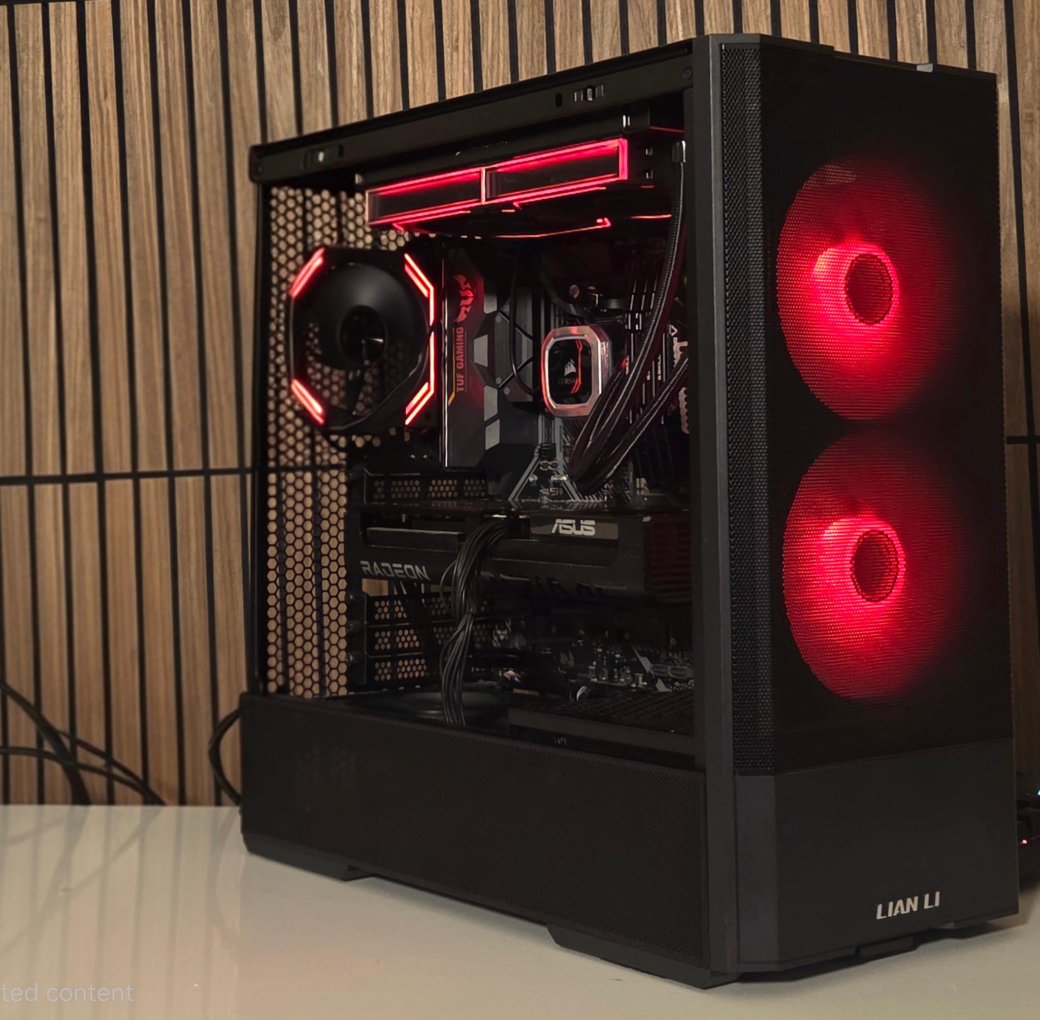 TEAM RED 1440P | RX 9060XT 16 GB | Ryzen7  5800X  | 32GB Ram | NVME | Win 11 | Liquid Cooled