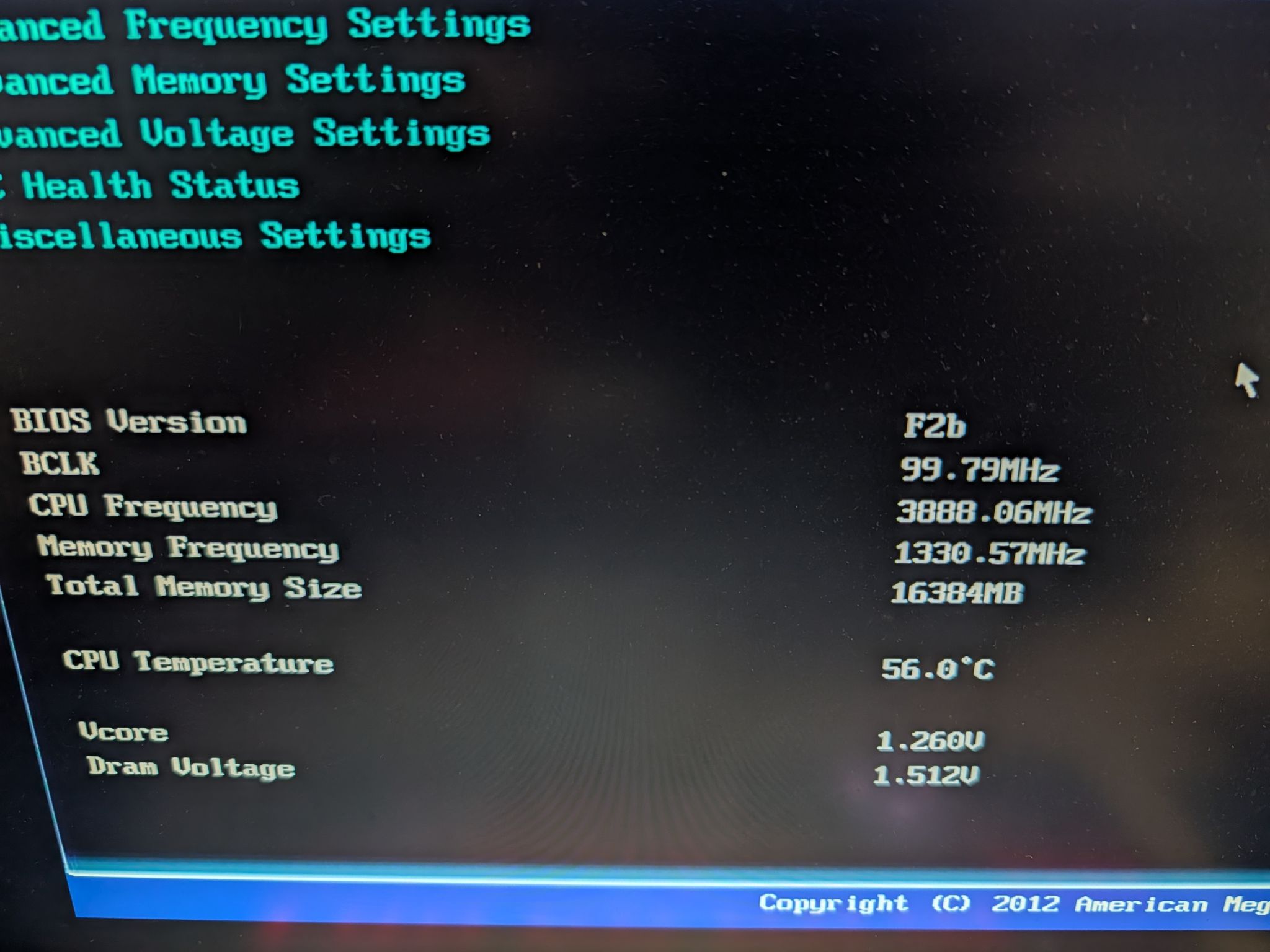 Core i7 3770 + Z77 motherboard + 16GB DDR3 + Nvidia GT210 1GB