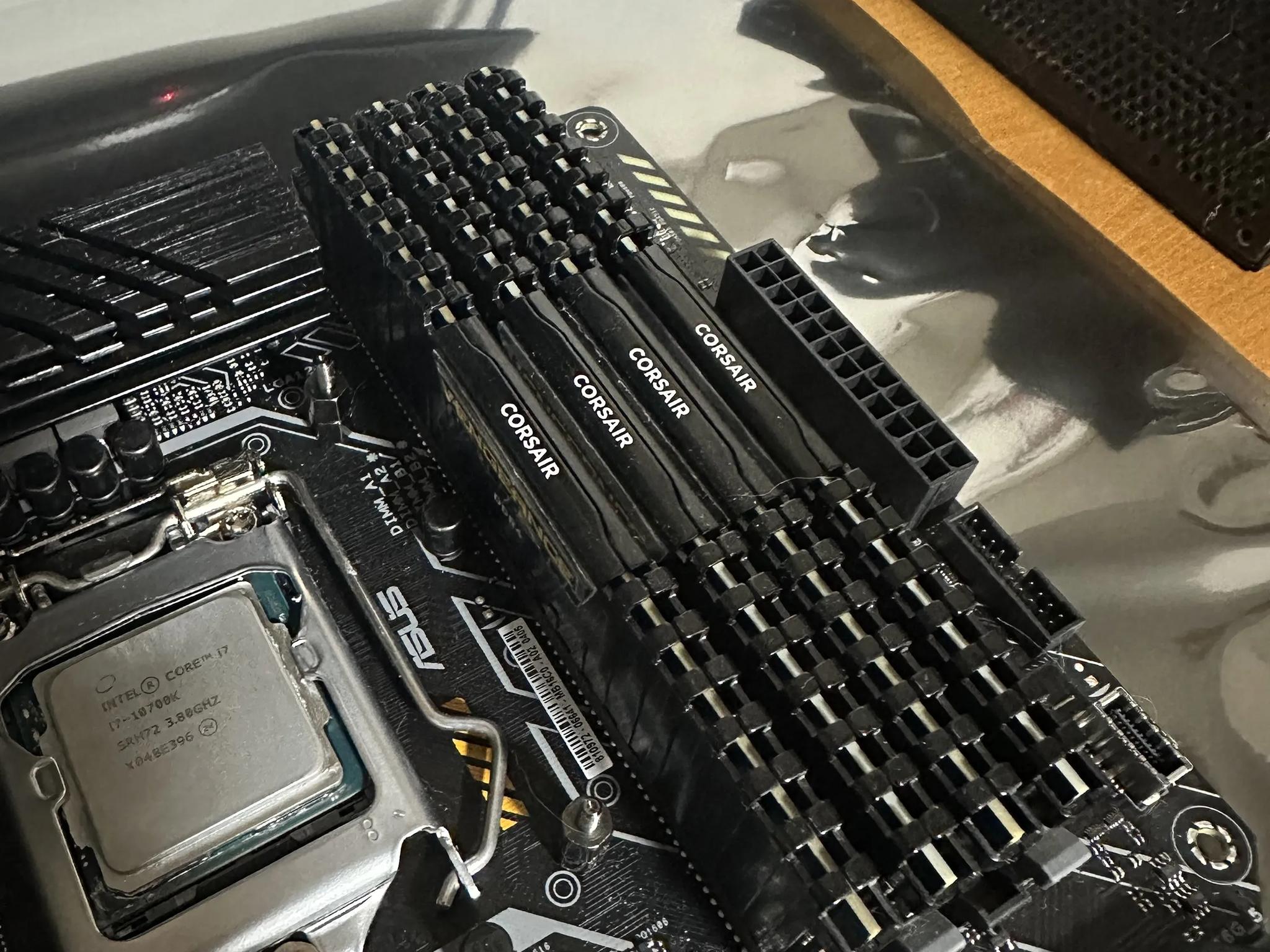 Bundle Z590-Wifi Mother board plus-- Intel core i7 10700k-- 32gb Corsair 3600hmz