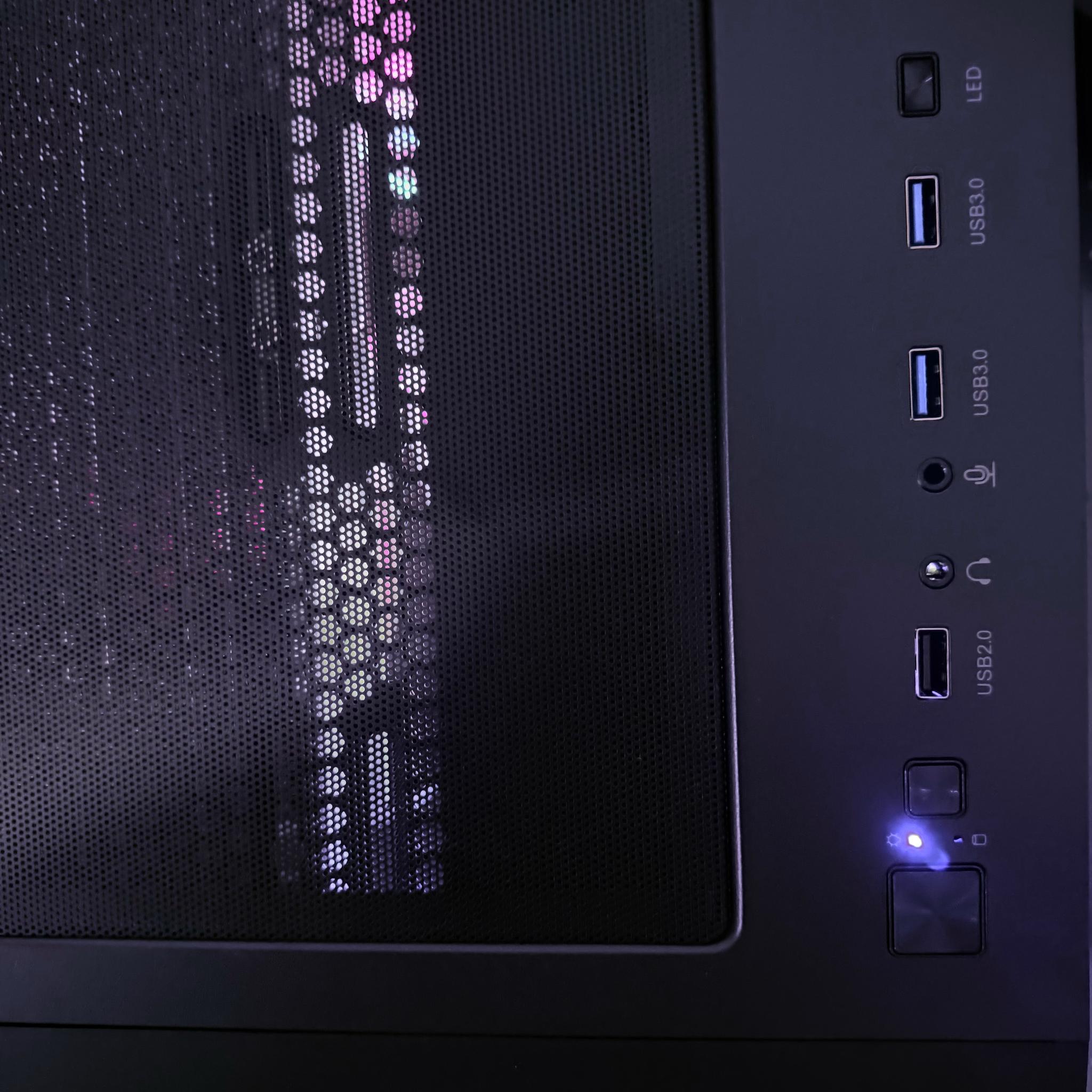 ⚫️"Crimson Aurora"🟠 | 1440p Gaming | RTX 4070 Super | Ryzen 5 7600X | 32B DDR5 | 1TB Storage