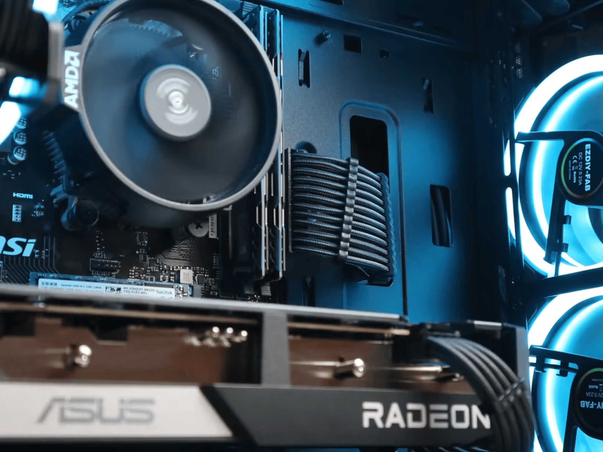 Prithee | Ryzen 7 1700/RX 6600 Gaming PC FREE SHIPPING
