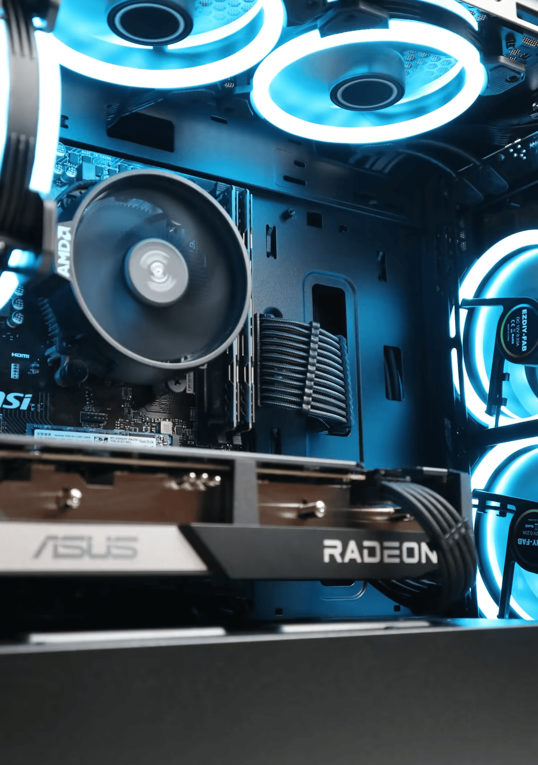 Prithee | Ryzen 7 1700/RX 6600 Gaming PC FREE SHIPPING