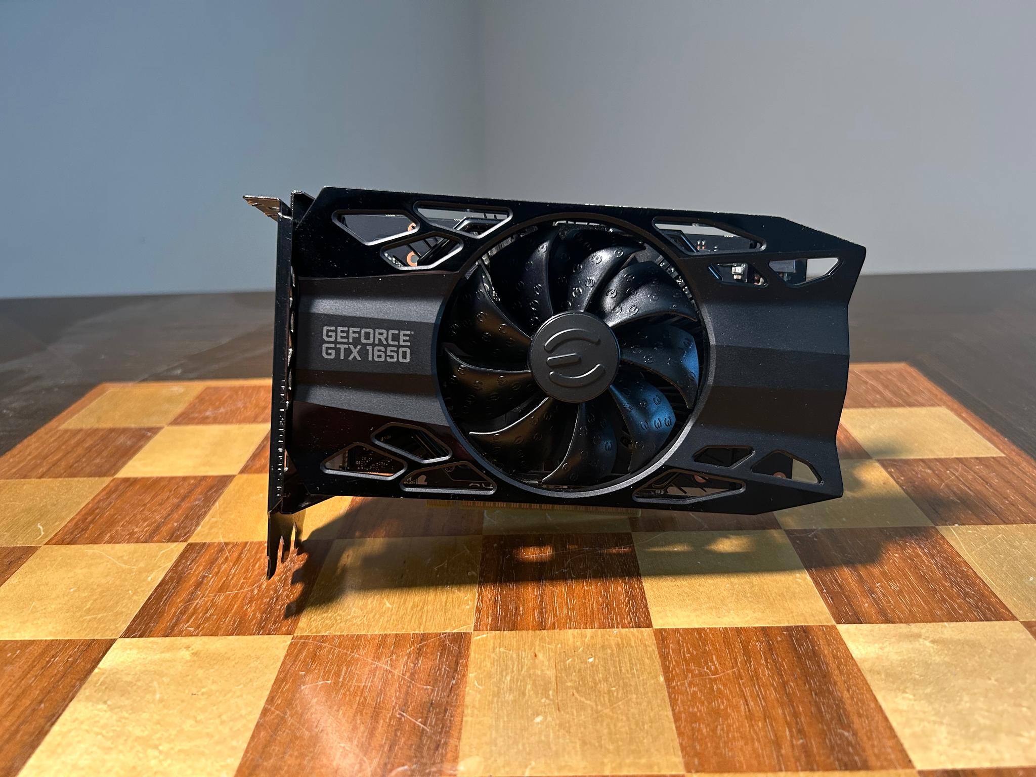 EVGA GTX 1650 Thicccc GPU