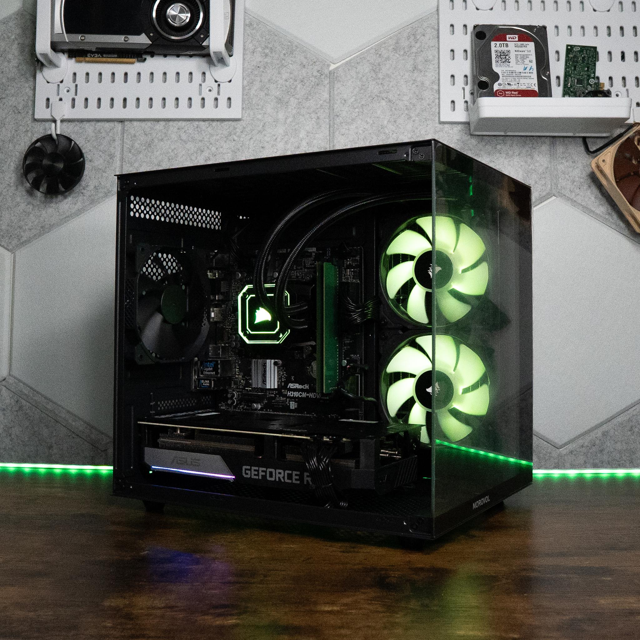 🍃🍃 | ASUS RTX 3070 8GB OC | INTEL i7 8700K | 16GB DDR4 RAM | 1.5TB | Y2K Destiny SILVER