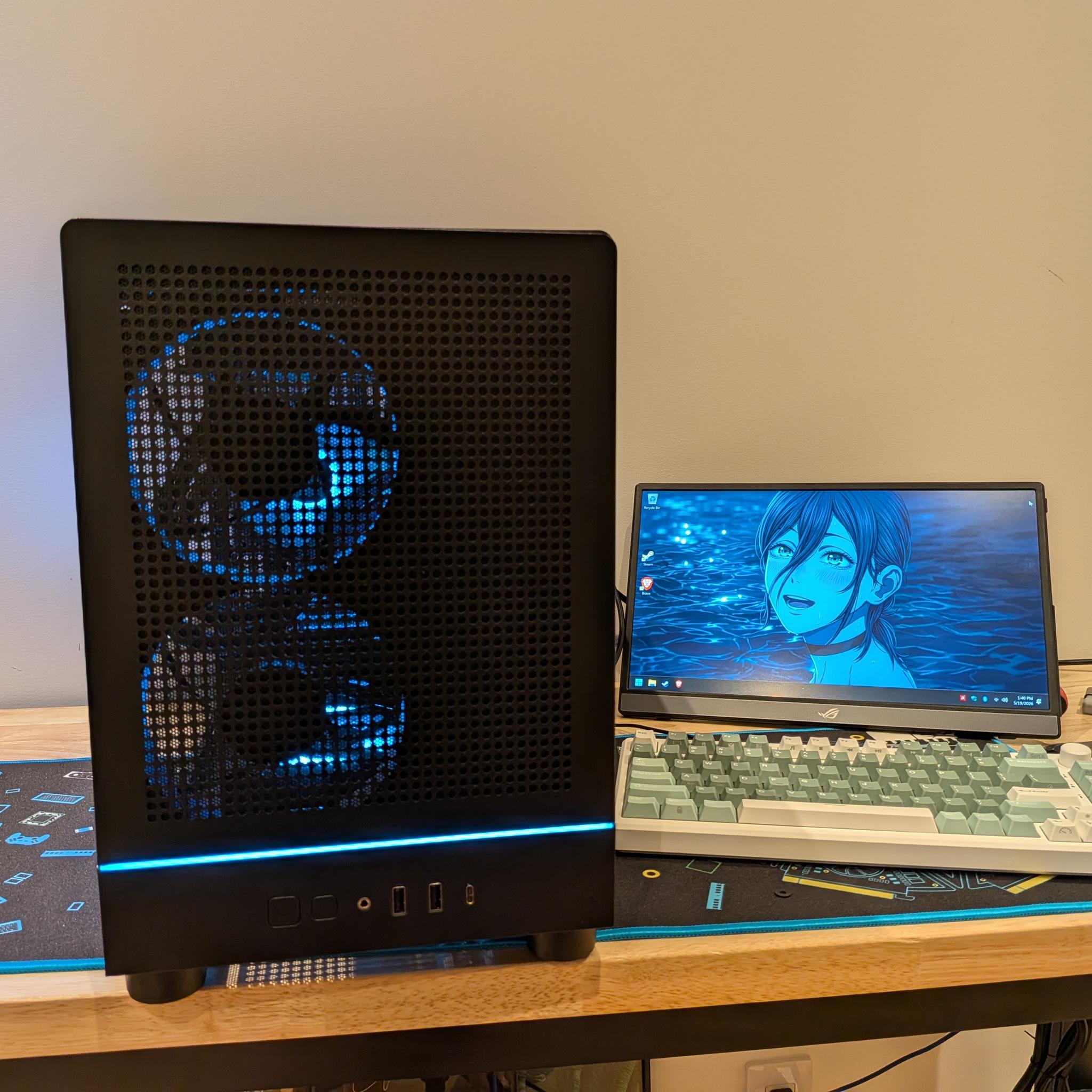 1440p Aqua - RX 9060 XT 16GB, Ryzen 5 9600X, 32 GB DDR5 RAM, 1 TB Gen 4 NVME, Liquid Cooled, RGB