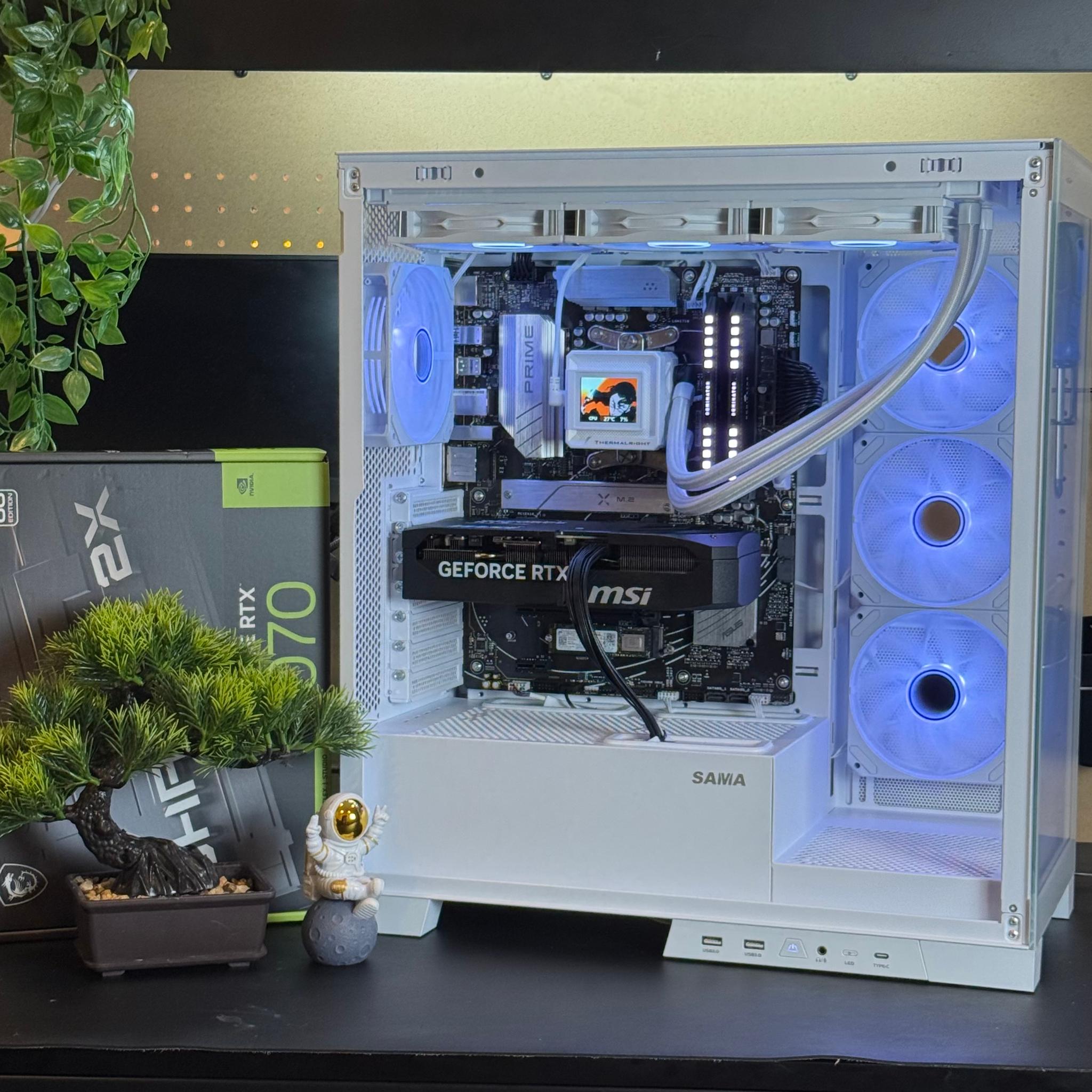New 1440P Gaming PC | RTX 5070 | Ryzen 7 7800x3D | 32GB DDR5 RAM | 2TB | Windows 11