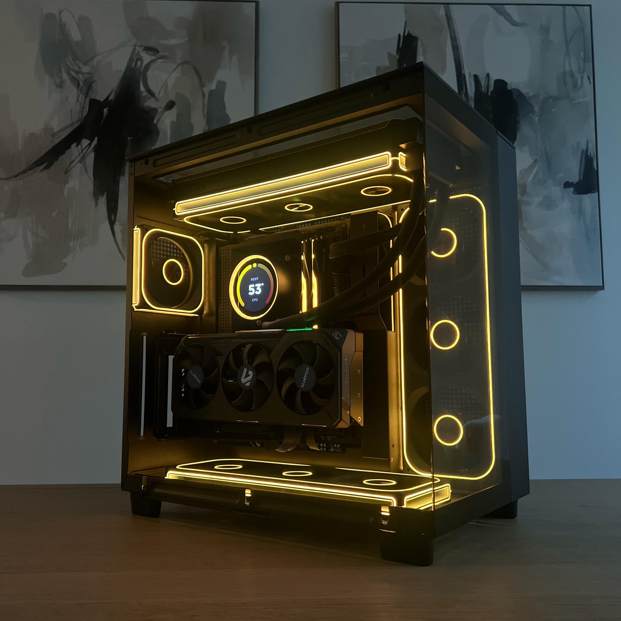 💫ORBIT Gaming PC | RX 9070XT 16GB | Ryzen 9 7950X3D | 32GB RAM | 1TB | WiFi & BT | FREE SHIP
