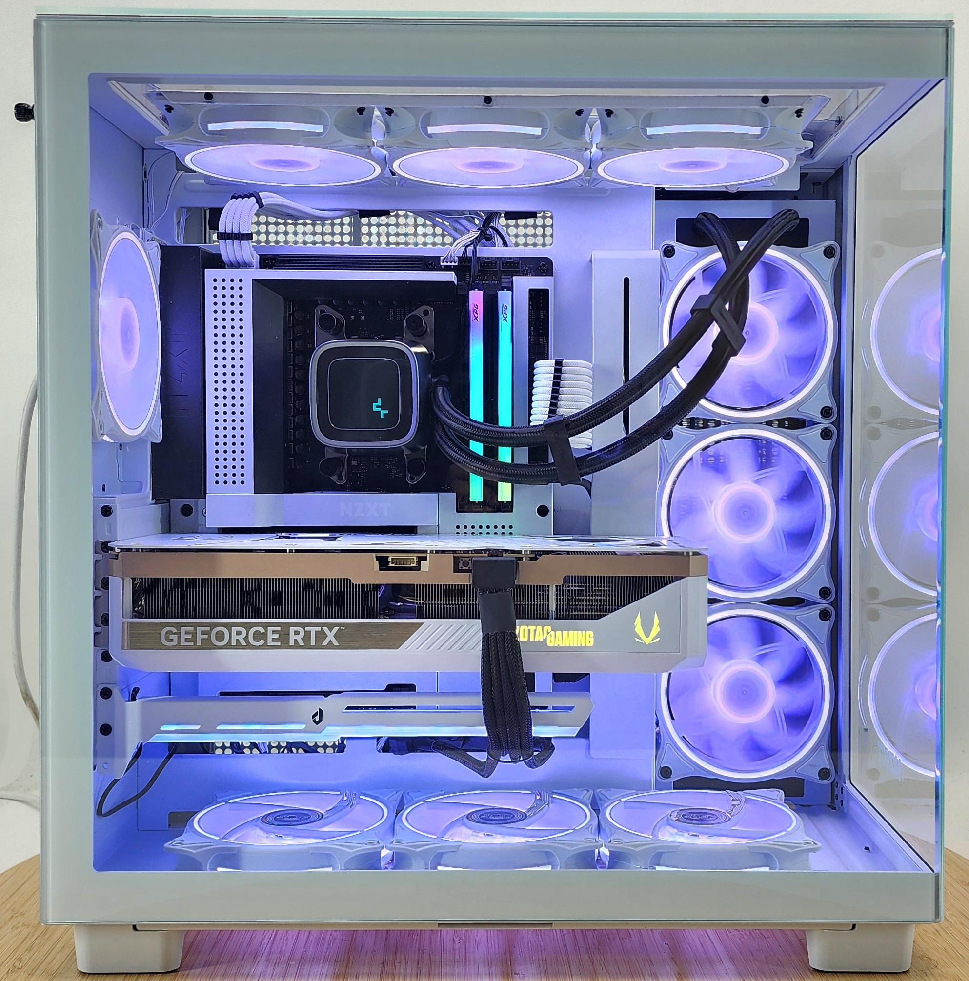 Gaming PC Ryzen 9 9900X 32GB RAM 2TB SSD RTX 5080 16GB Windows 11 Computer