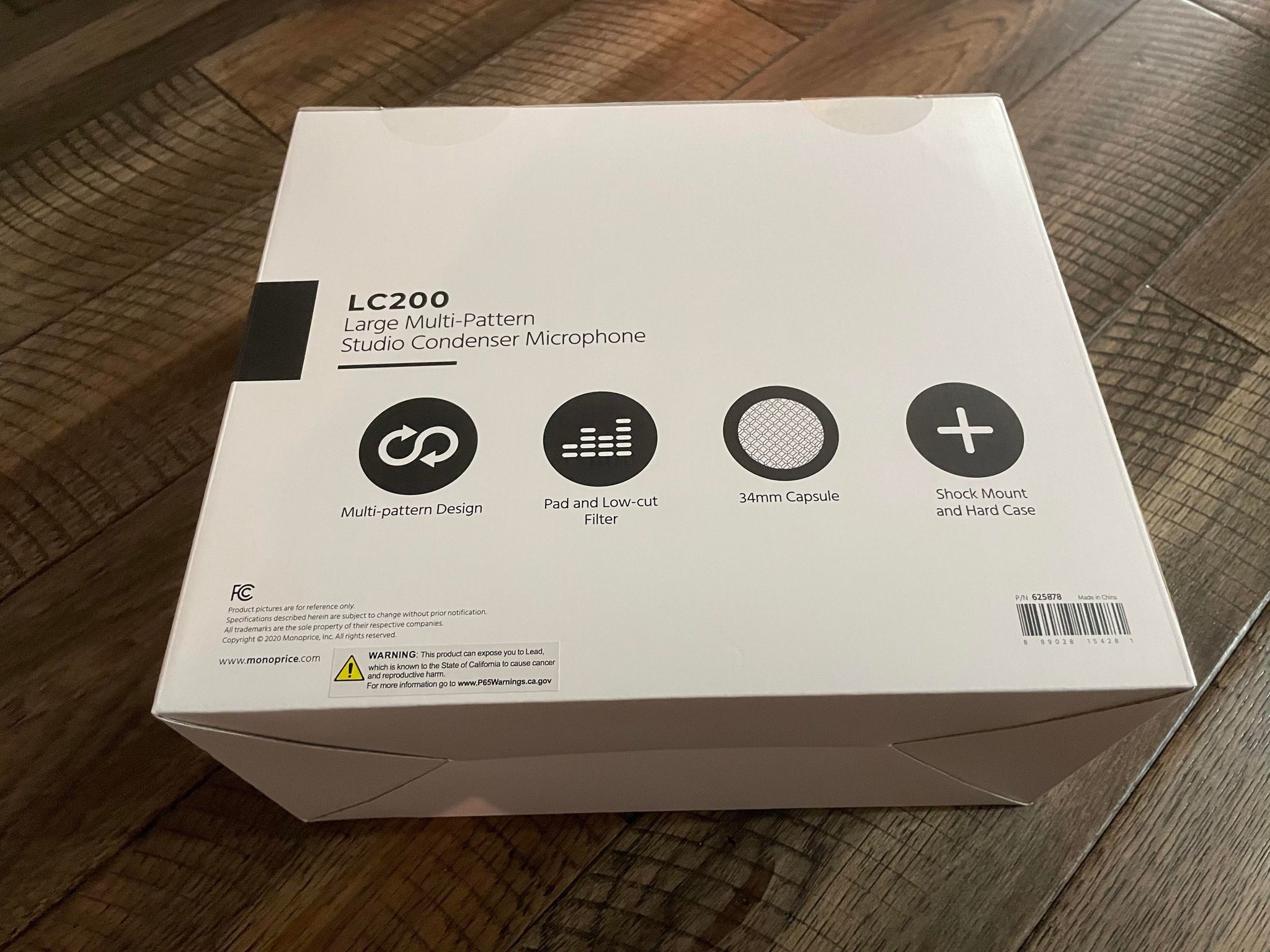 Stage Right LC200 Multi-Pattern Condenser Microphone By Monoprice