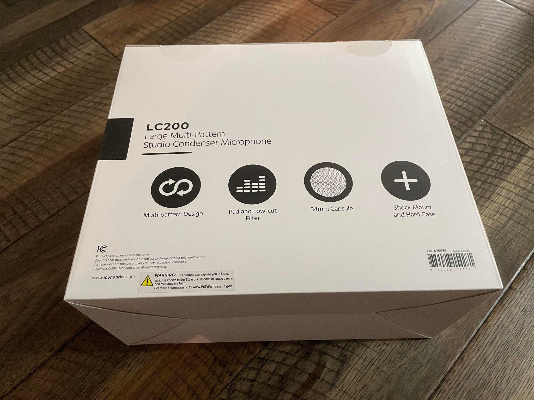 Stage Right LC200 Multi-Pattern Condenser Microphone By Monoprice