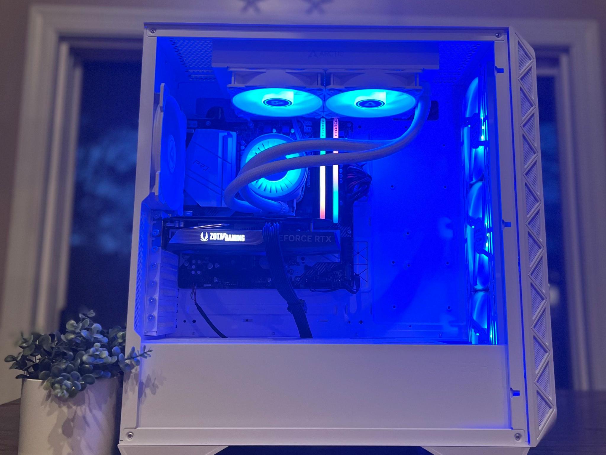 🤍White Dragon🐉 Ryzen 5 5600x|RTX 4060 8GB|32GB DDR4 RAM|2TB SSD|AIO Cooler