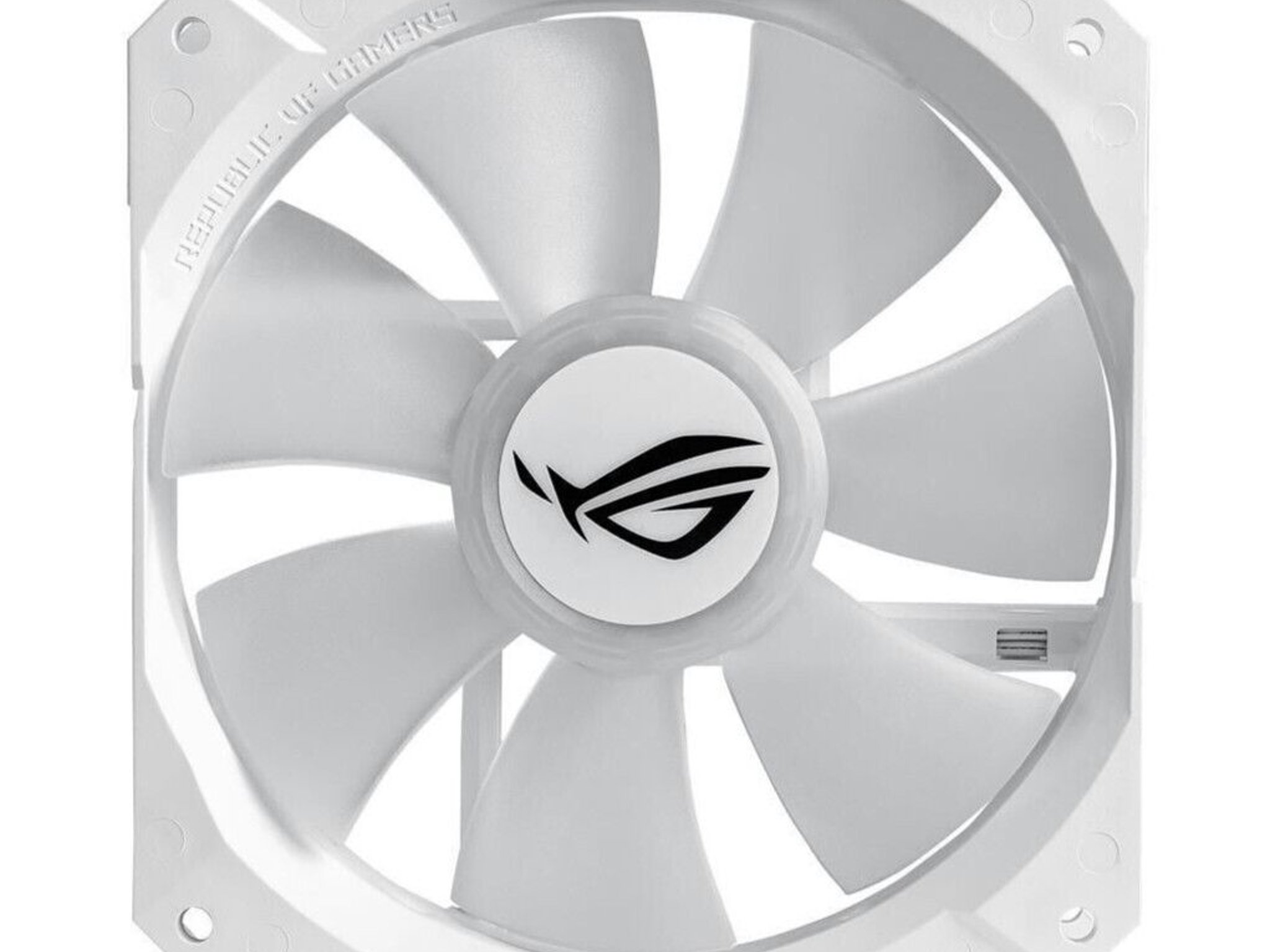 ASUS ROG RYUO Model 12 ARGB 120mm PC Case Fan White Set of 3x Fans