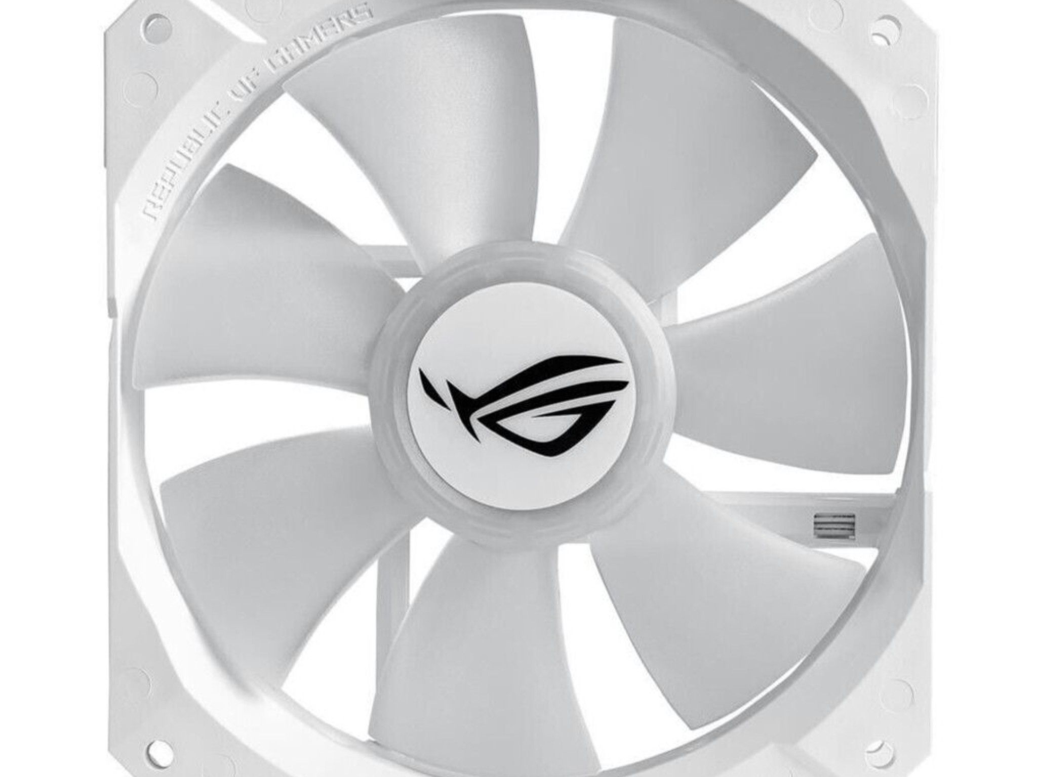 ASUS ROG RYUO Model 12 ARGB 120mm PC Case Fan White Set of 3x Fans