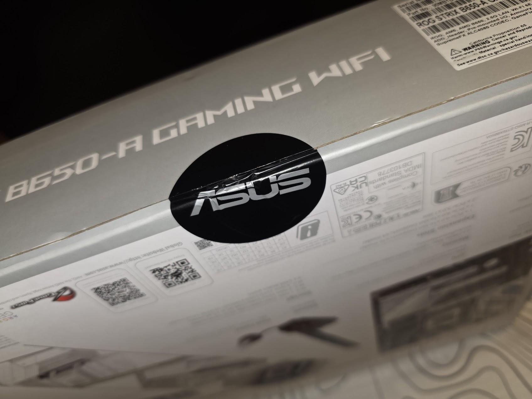 ASUS B650-A ROG Strix Gaming WiFi AMD AM5 ATX Motherboard NEW UNOPENED