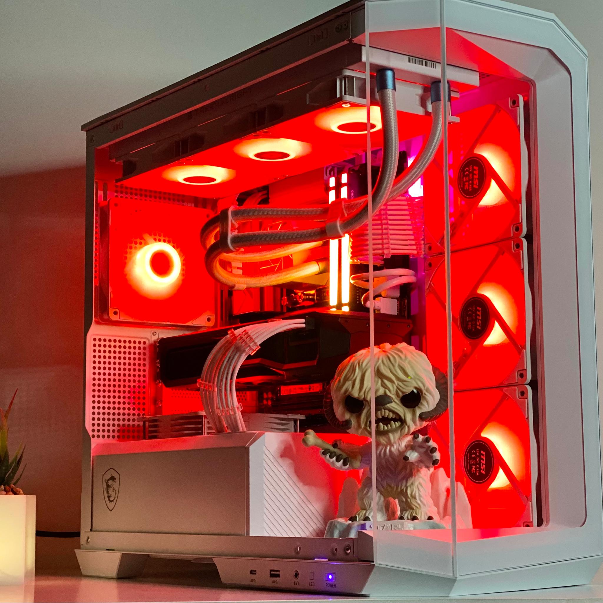 ❄️🥶-I7-Liquid-Cooled Pro Gaming Beast⚪️RX 7900XT 20GB ⚪️32GB RAM⚪️2TB NVMe M.2⚪️ Windows 11 Pro