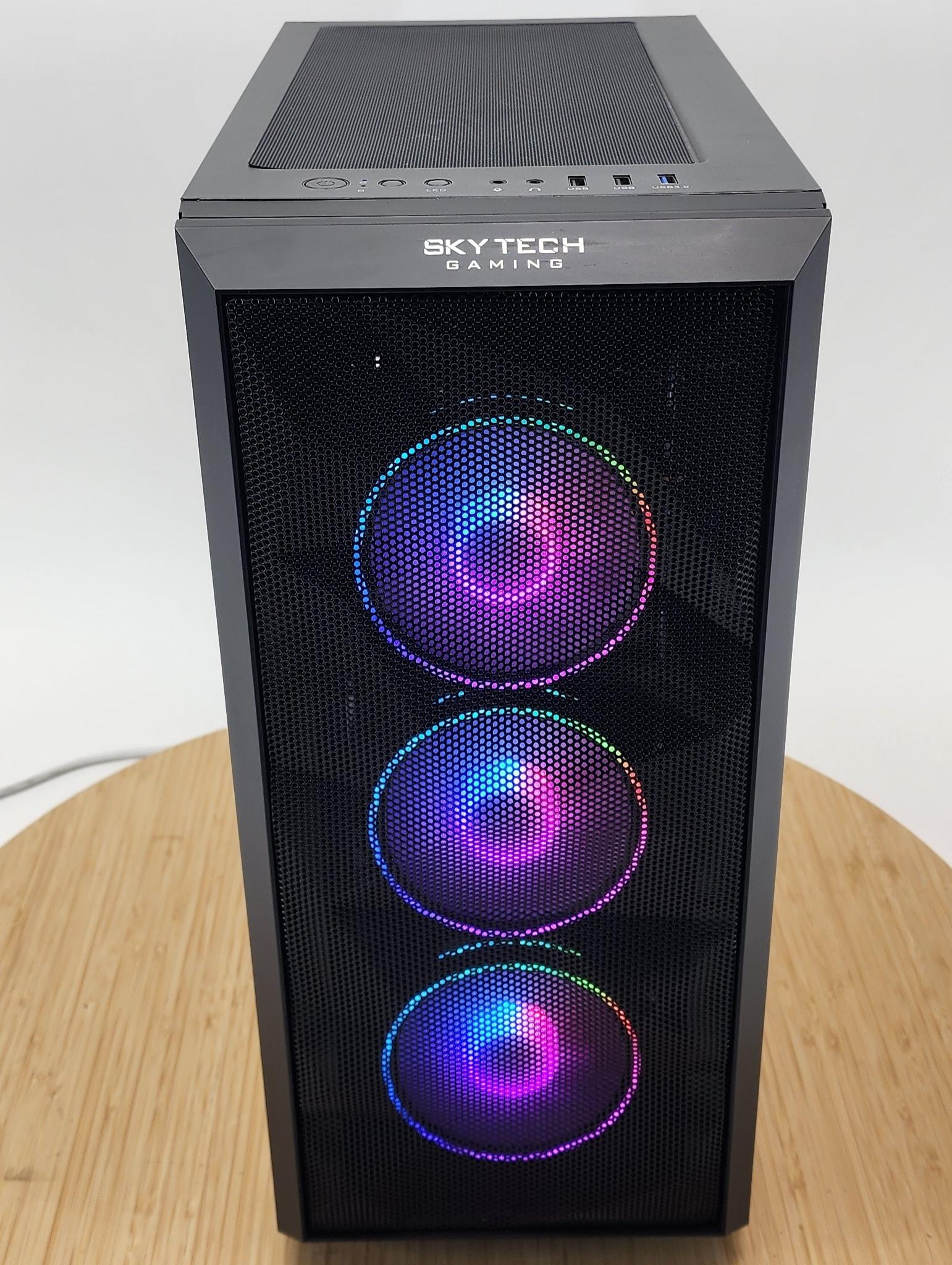 Gaming PC Ryzen 5 5600X 16GB RAM 256GB SSD RX 580 8GB Windows 11 Computer