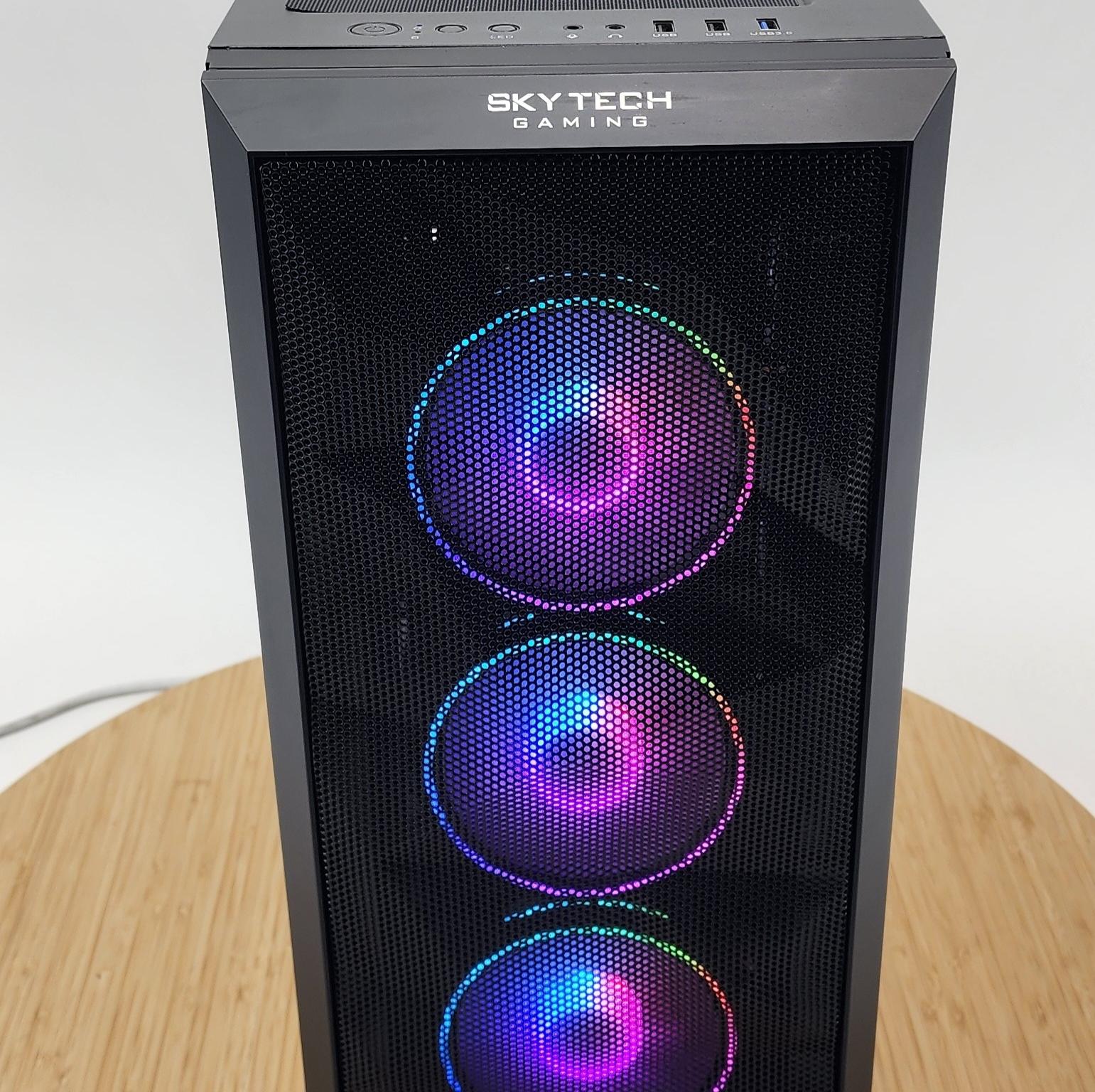 Gaming PC Ryzen 5 5600X 16GB RAM 256GB SSD RX 580 8GB Windows 11 Computer