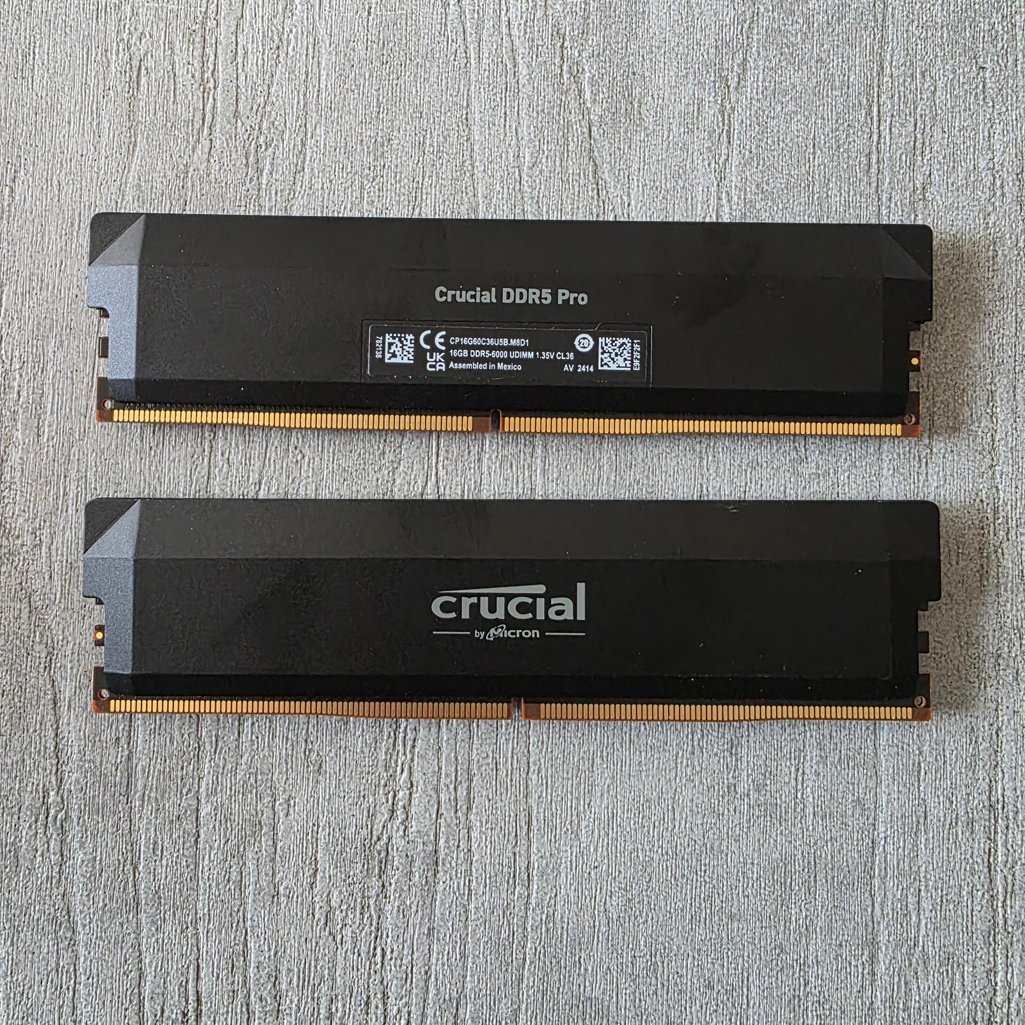 Cruical DDR5 6000 CL36 32GB Ram